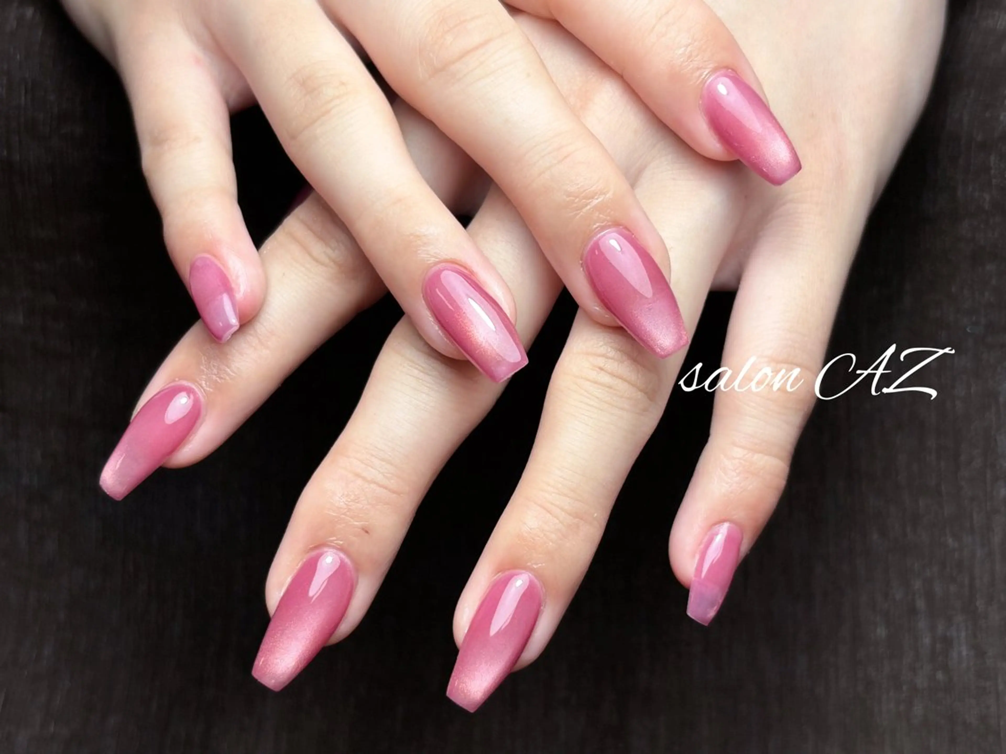 ネイル アートネイル 長さ出し フットネイル フレンチネイル ジェルネイル salon AZのネイルデザイン