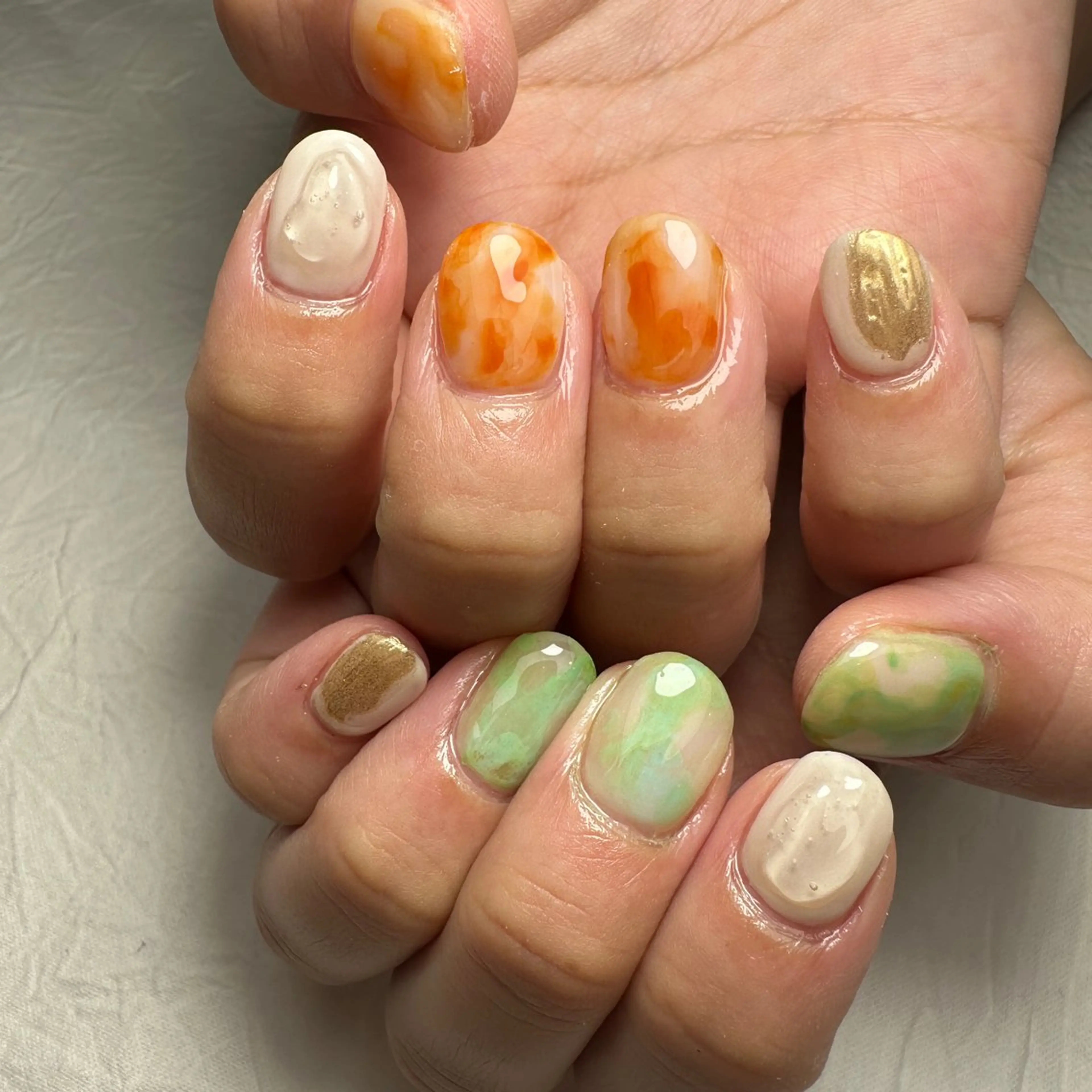 ネイル 駒月 明日香のネイルデザイン