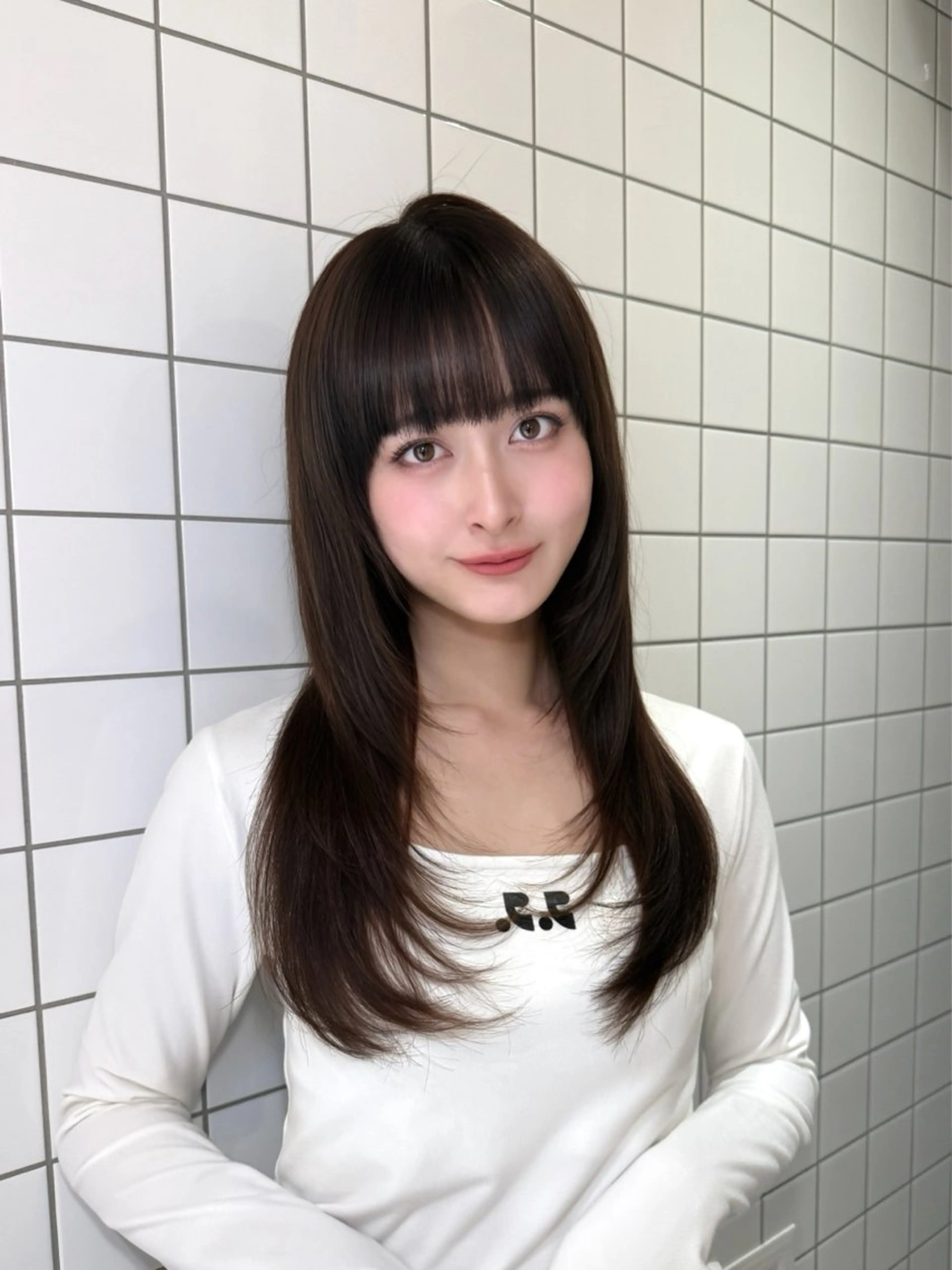 セミロング カット トリートメント RIN🩶レイヤー /ハッシュカットのヘアスタイル