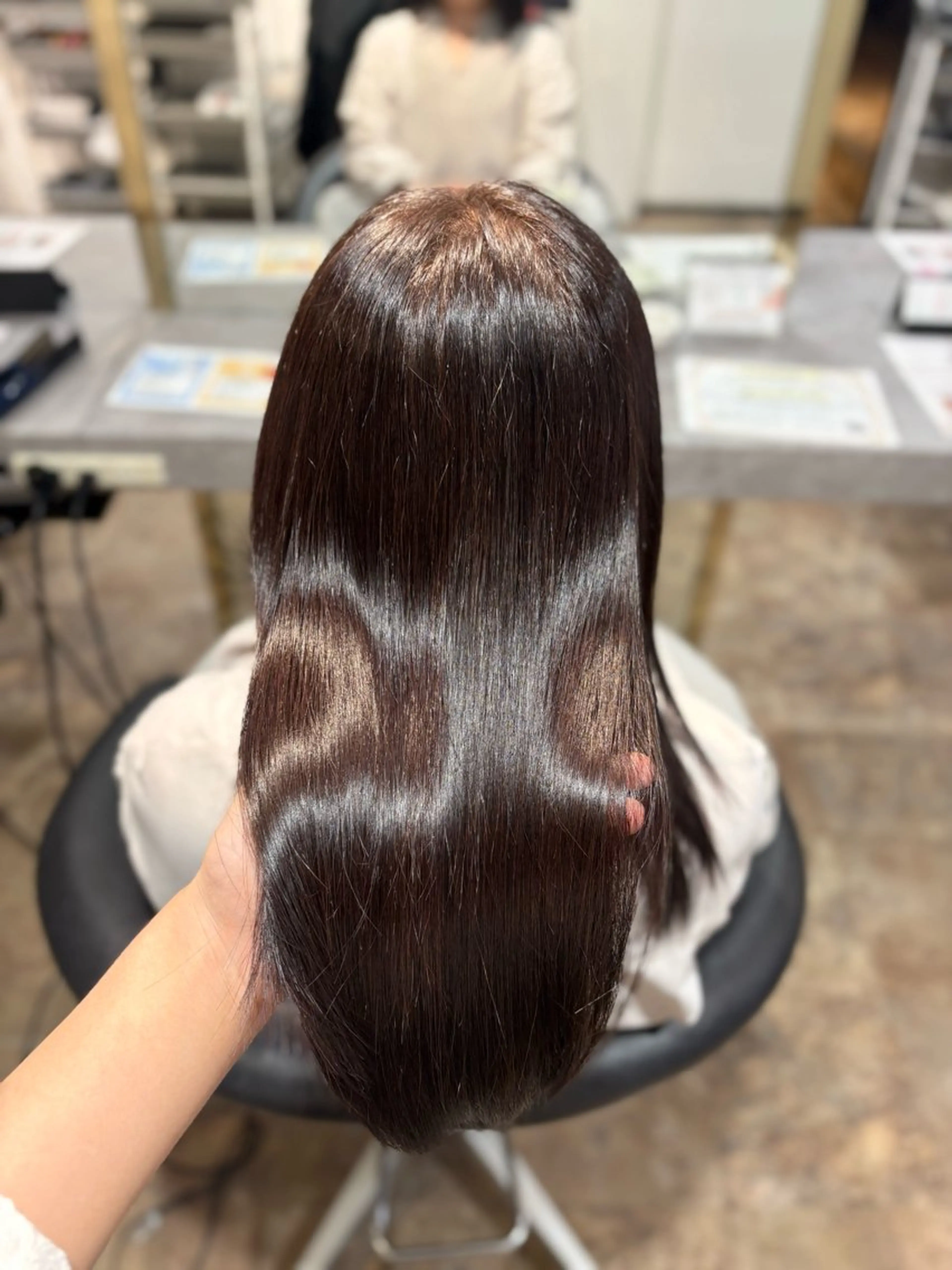 ロング カラー ブラウンカラー ピンクカラー ピンクブラウン 🍀札幌美髪🍀 佐藤莉音🍀のヘアスタイル