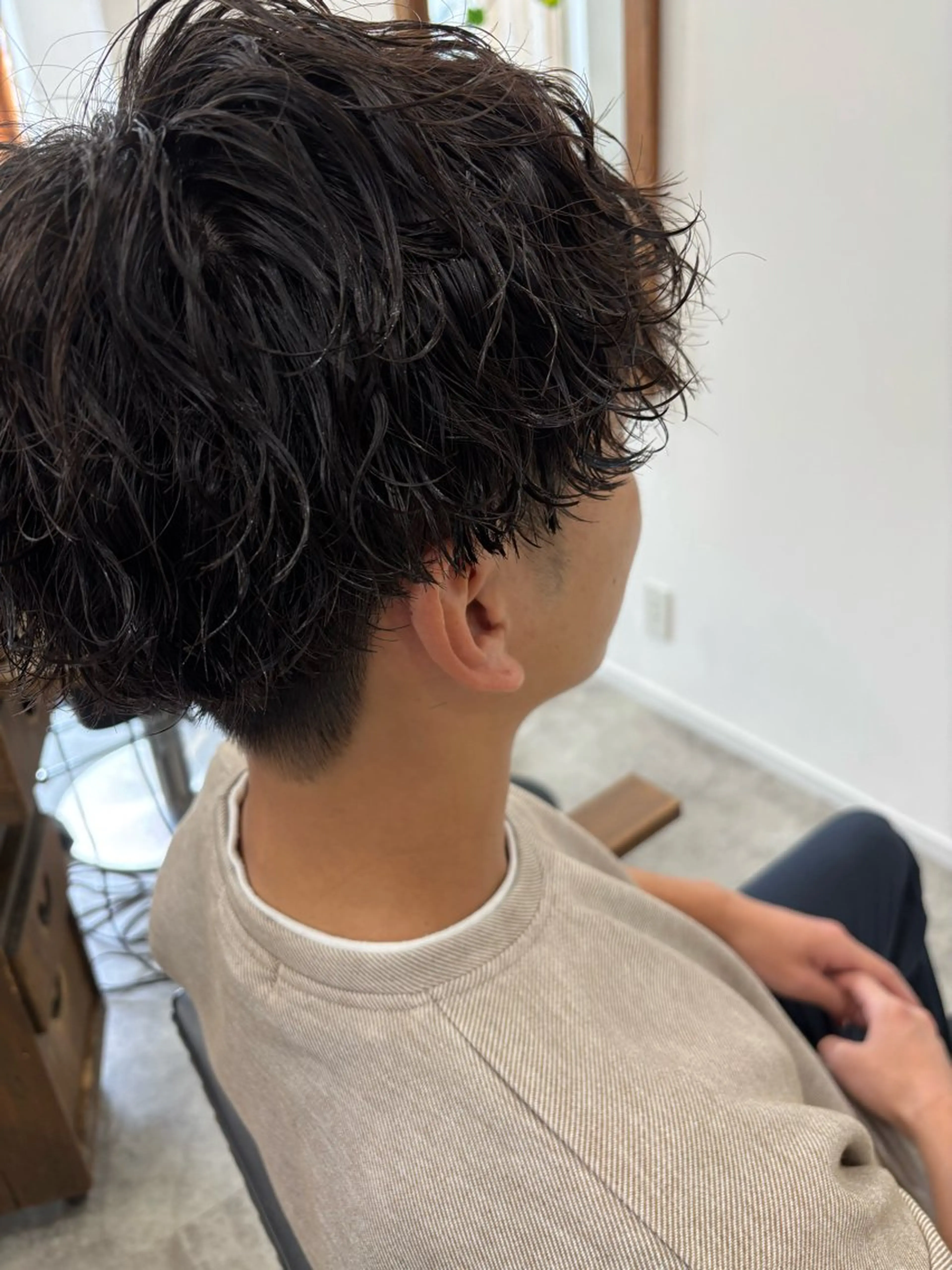 パーマ メンズ カット パーマ Lumo所属・Lumo Yu-kiのヘアスタイル