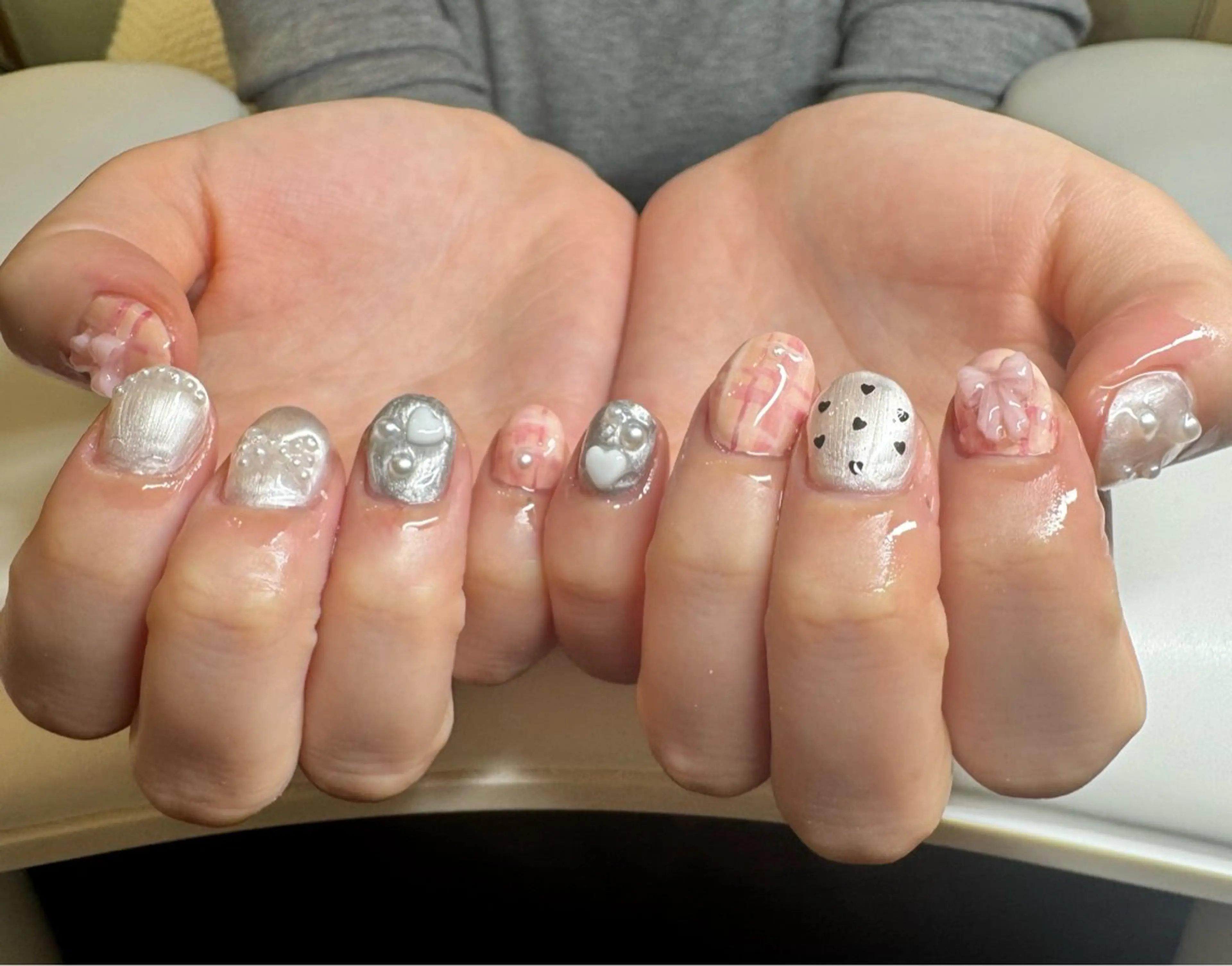 ネイル ♥Re:JUvia 　JUMI♥のネイルデザイン