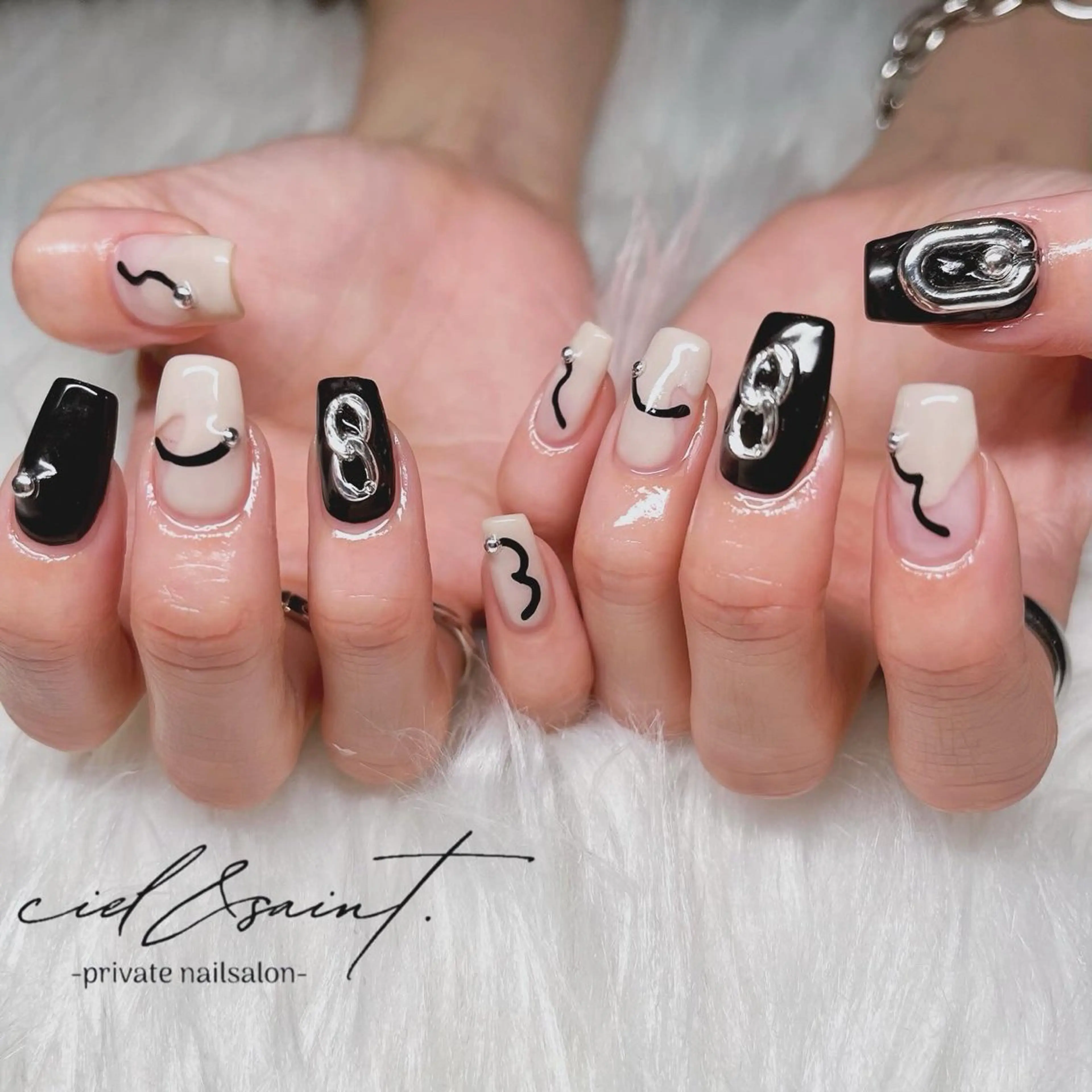 ネイル nail salon ciel&saintのネイルデザイン