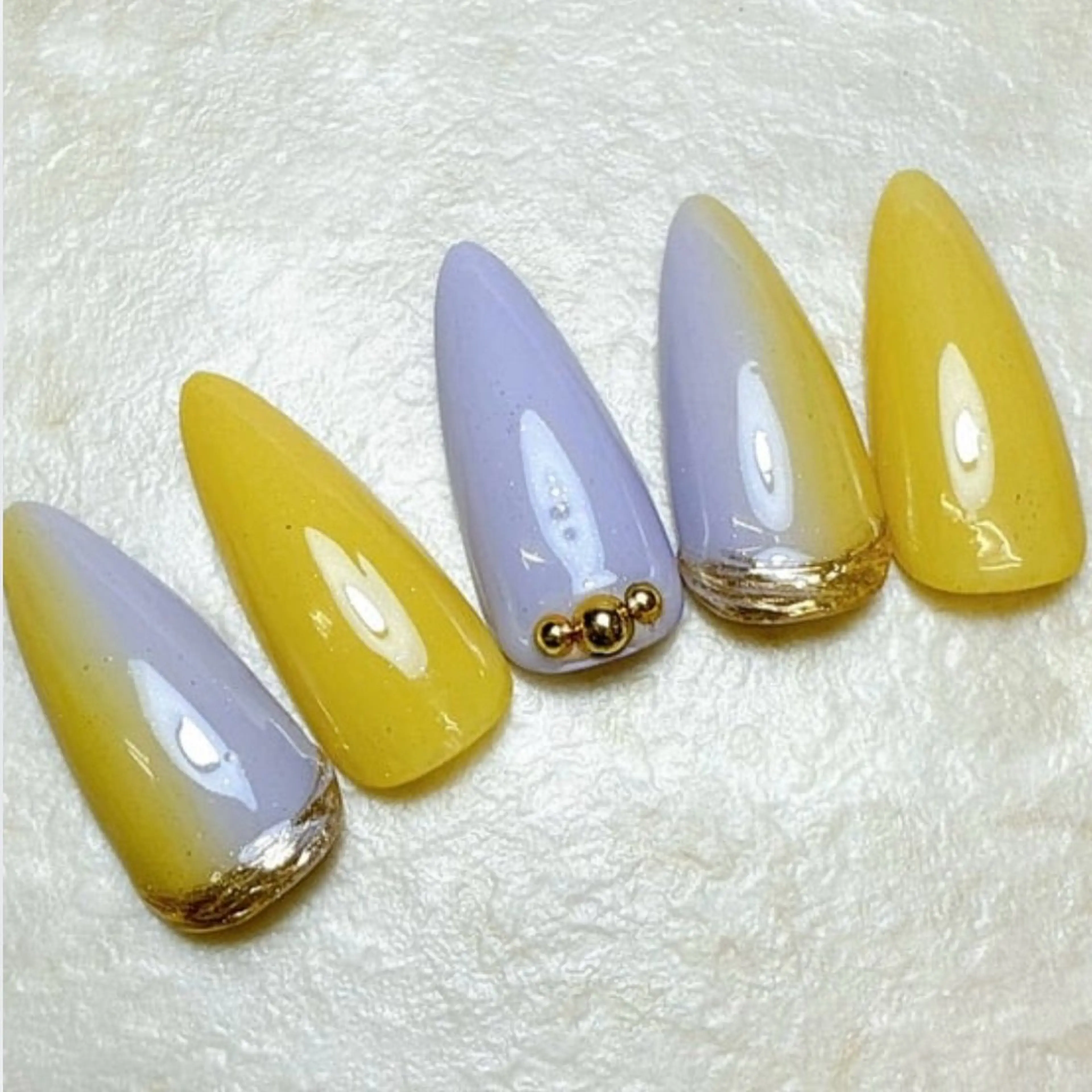 【スカルプ】チップ長さ出し10本＋デザイン（初回ジェルオフ無料）の写真