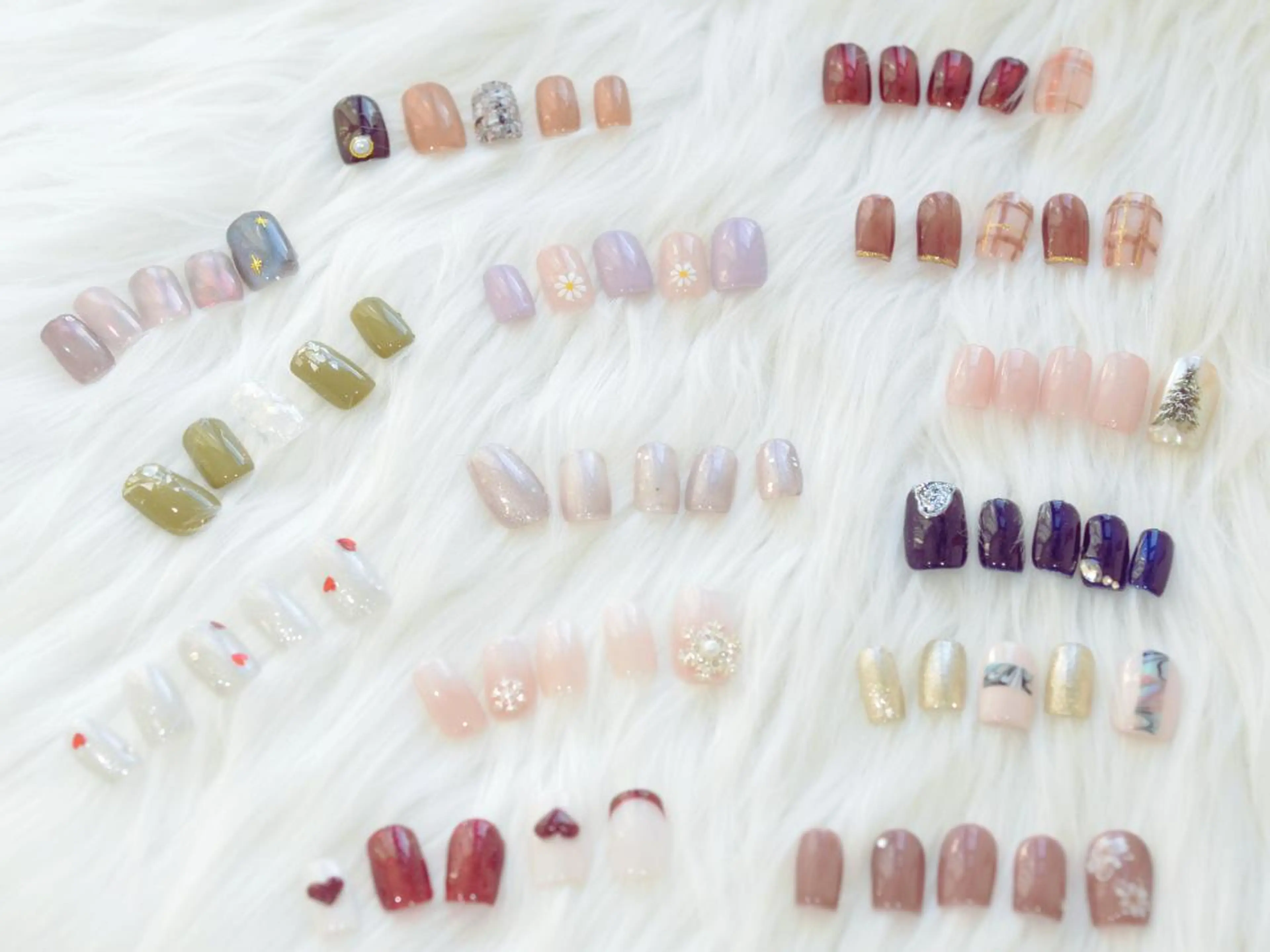 ネイル 冬ネイル ハンドネイル Nail Salon Lindaのネイルデザイン