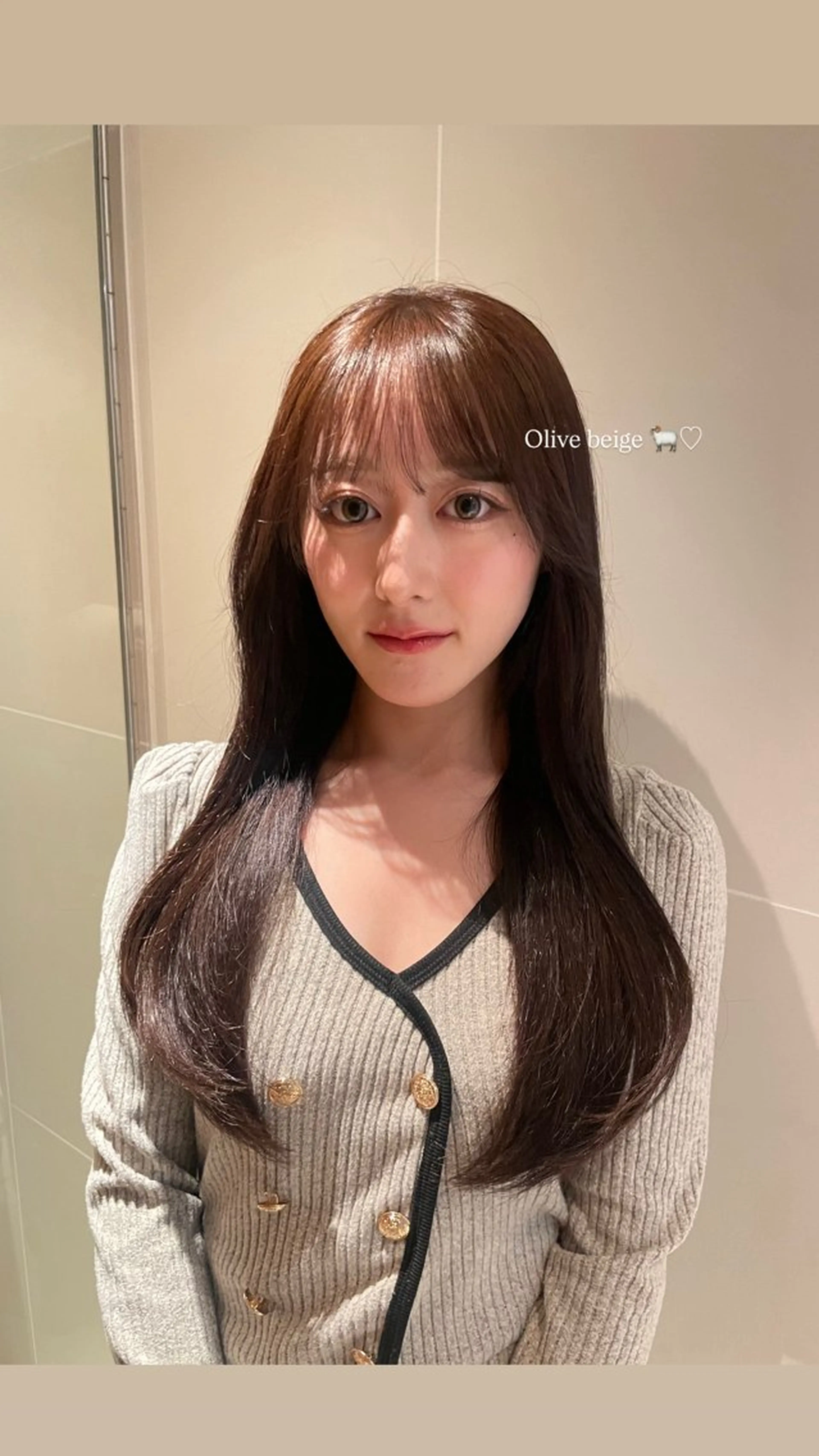 ロング レイヤーカット カット ヘアカラー トリートメント レイヤー/艶髪 /chihiro🩰のヘアスタイル