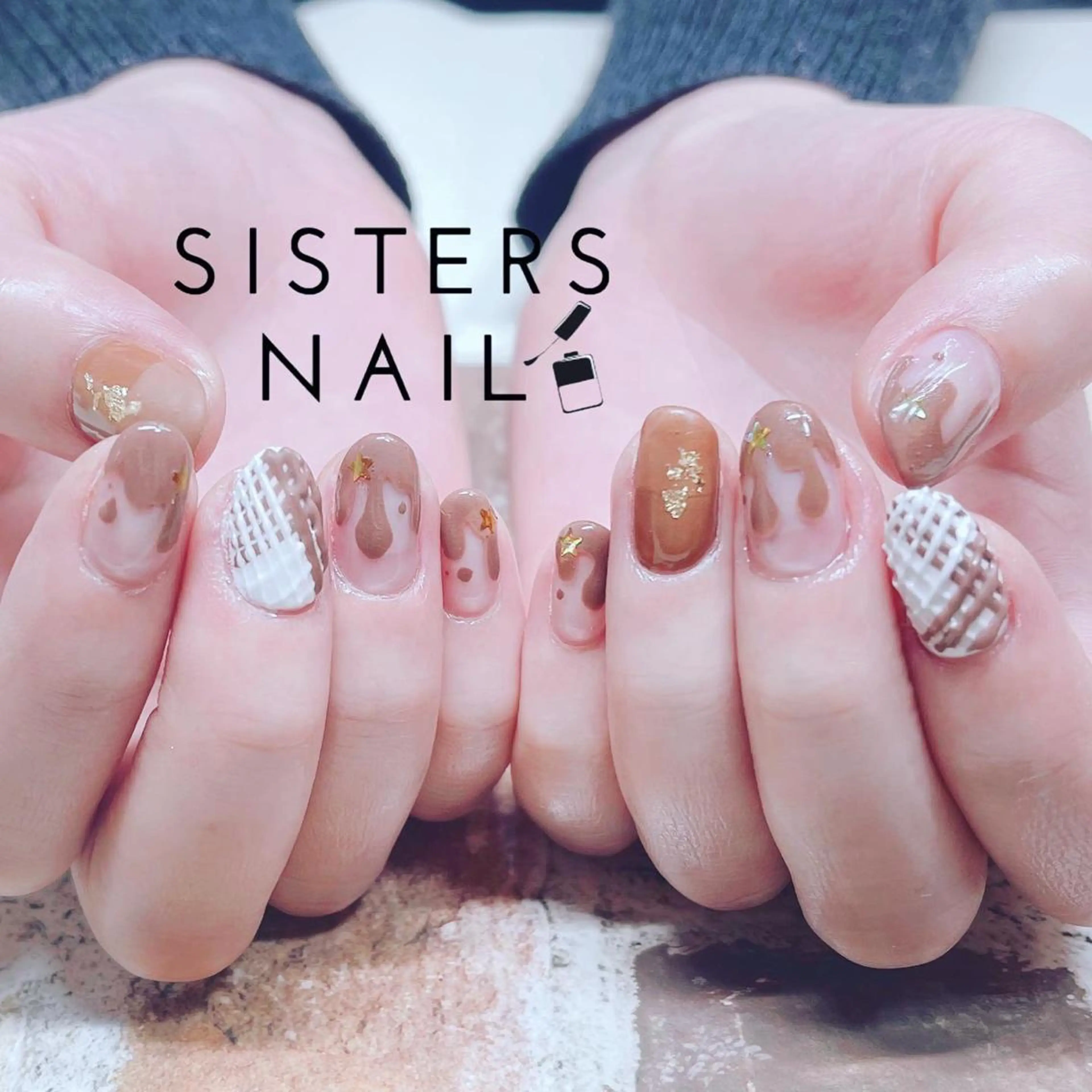 ネイル アートネイル バレンタイン 冬ネイル ハンドネイル ハンドケア sisters nail.fのネイルデザイン