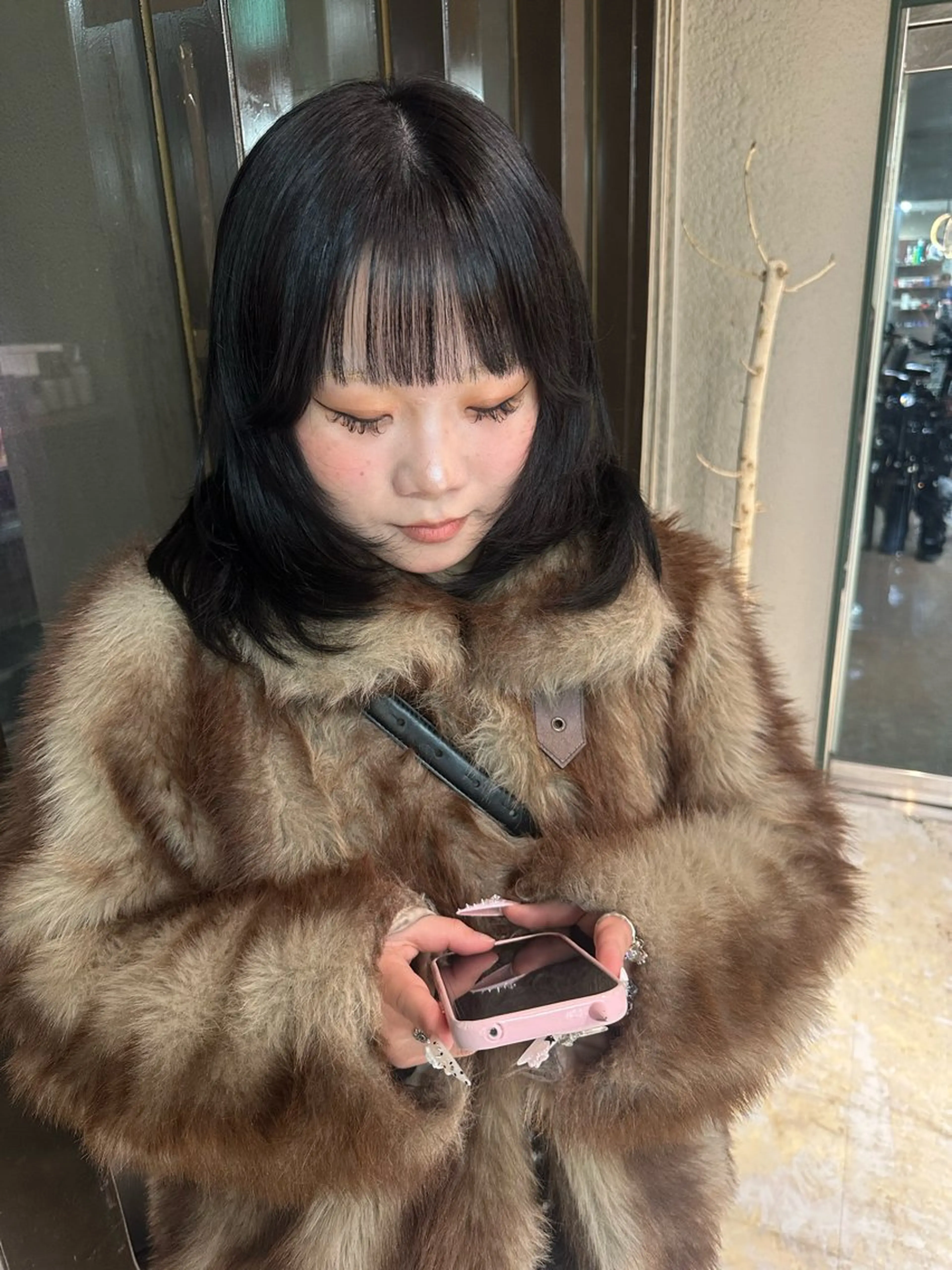 ミディアム カット ヘアカラー パーマ 縮毛矯正 トリートメント 🎀韓国/髪質改善 長野美和🎀のヘアスタイル