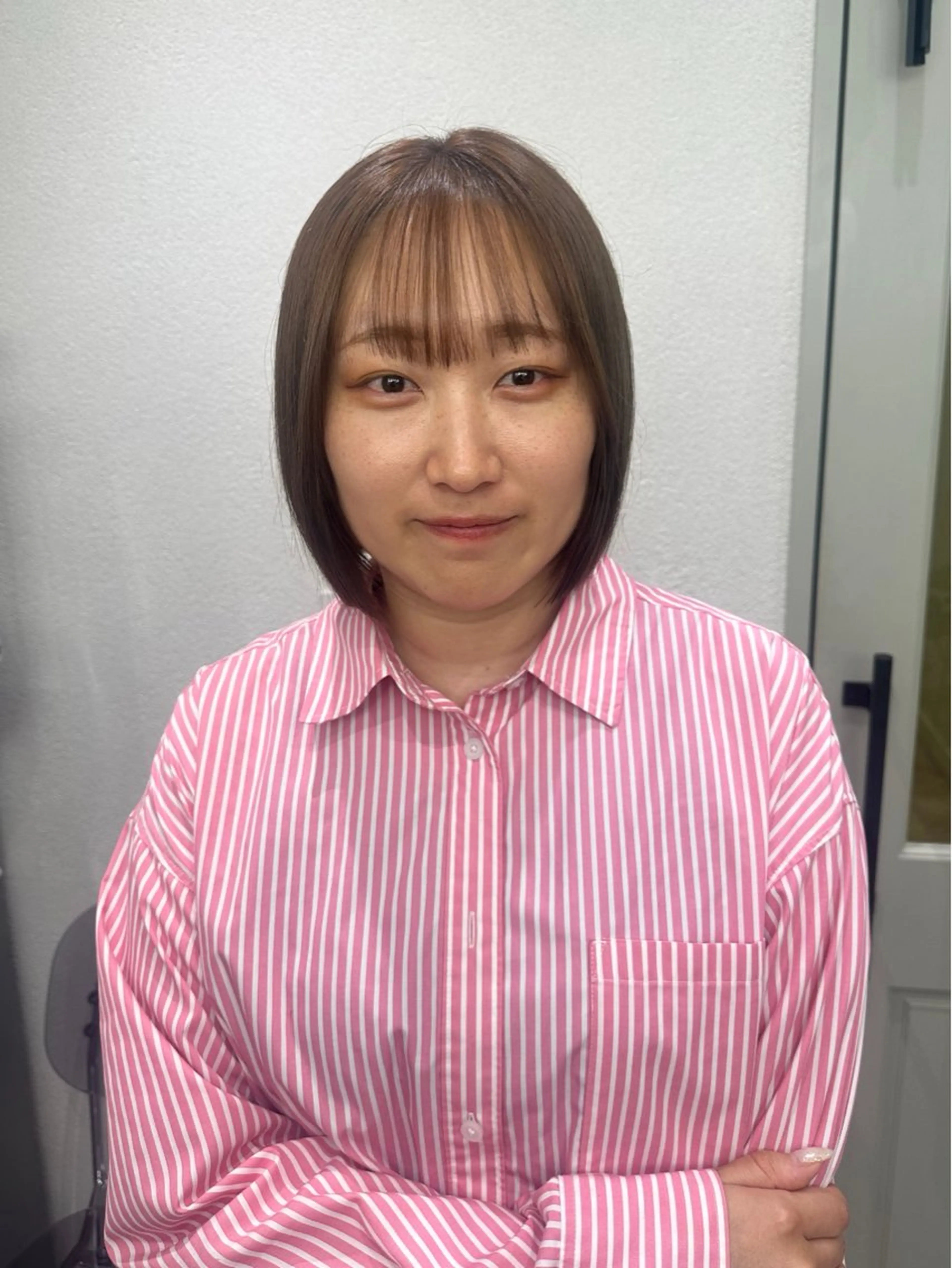 ショート カラー カット ヘアカラー トリートメント 🪞個室サロン/韓国 艶髪/keito🪞のヘアスタイル