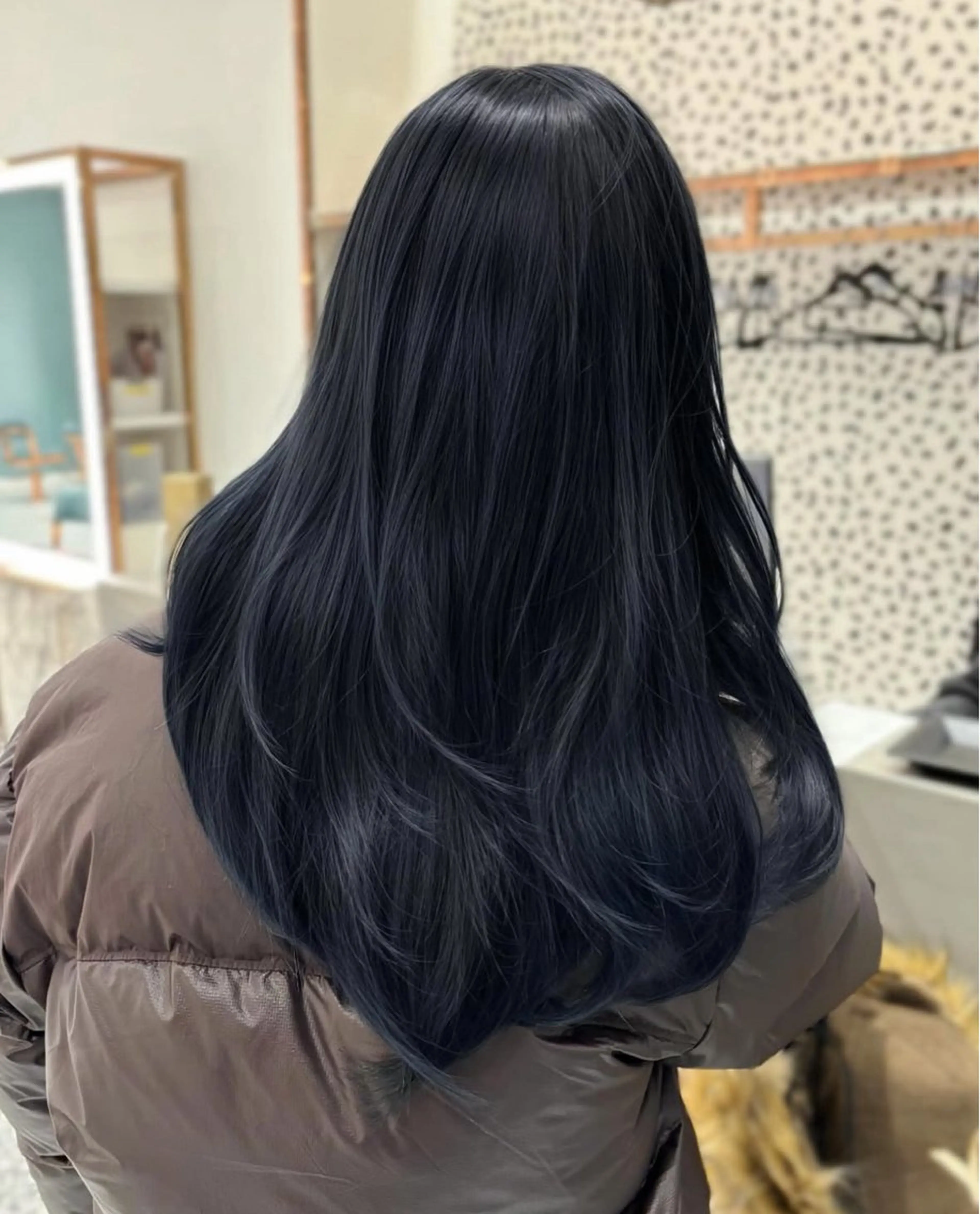 前髪カット＋イルミナカラーの写真