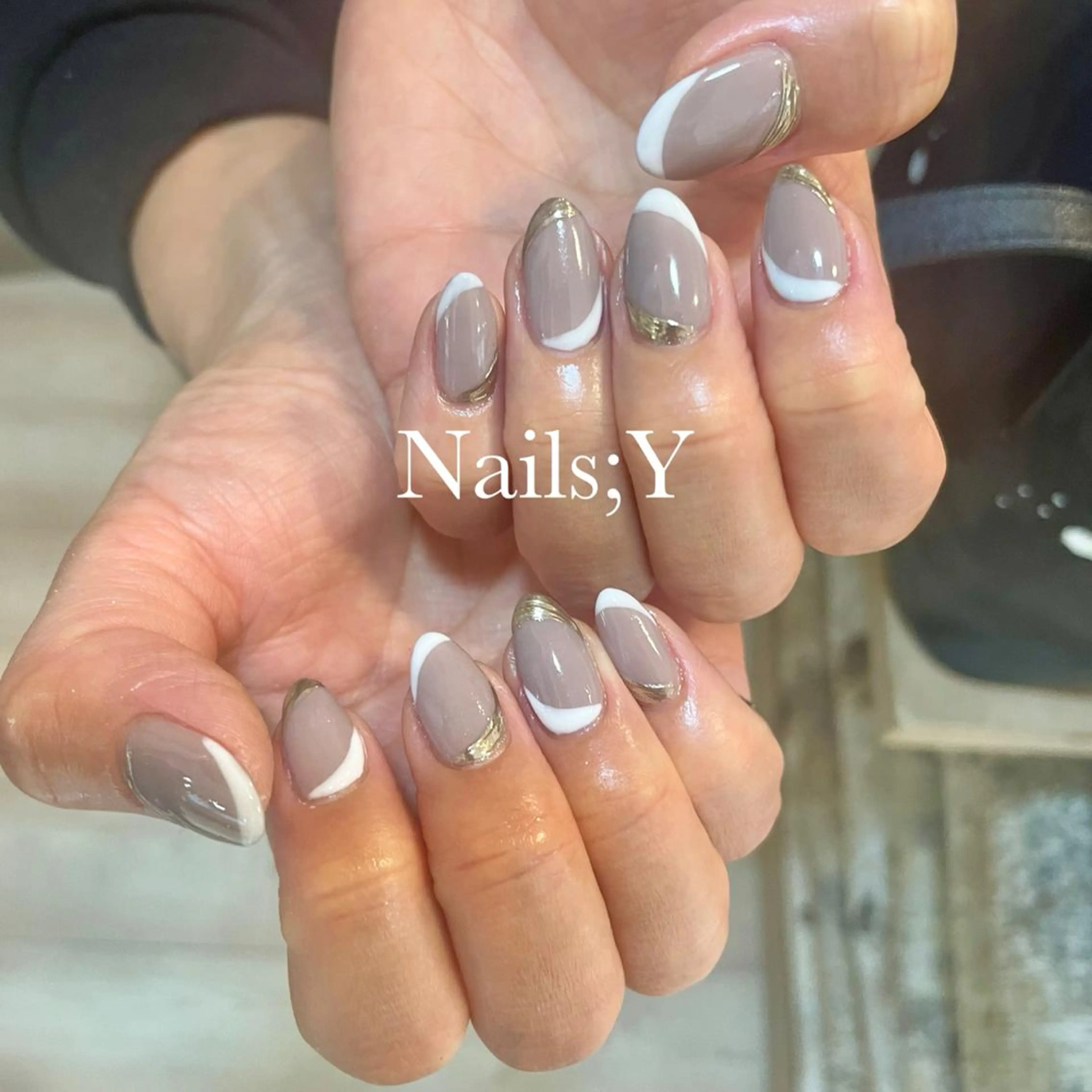 ネイル ジェルネイル パラジェル シンプルネイル ハンドネイル yo koのネイルデザイン