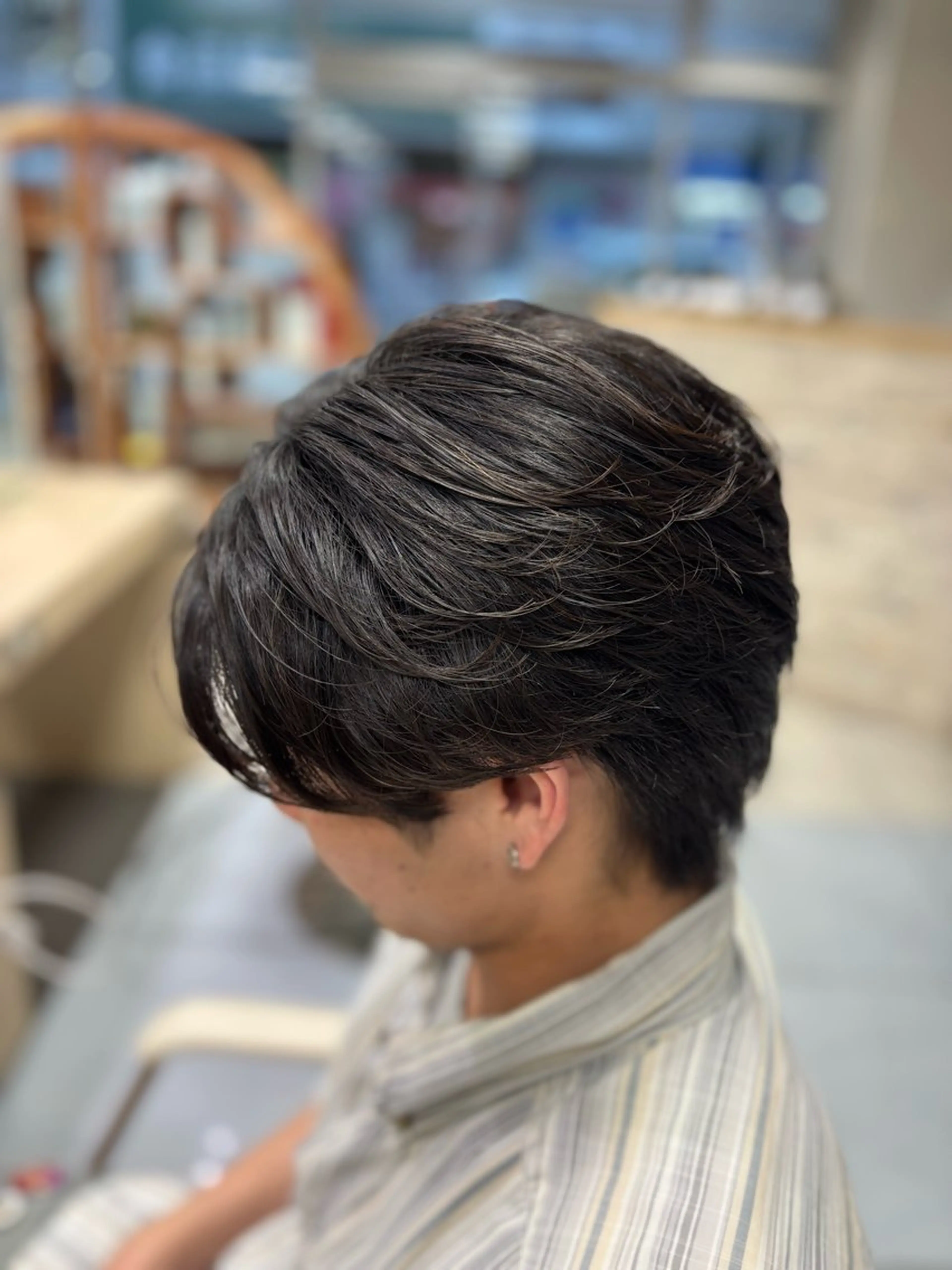 ショート パーマ メンズ カット パーマ メンズ特化韓国風 パーマスタイル/りんのヘアスタイル