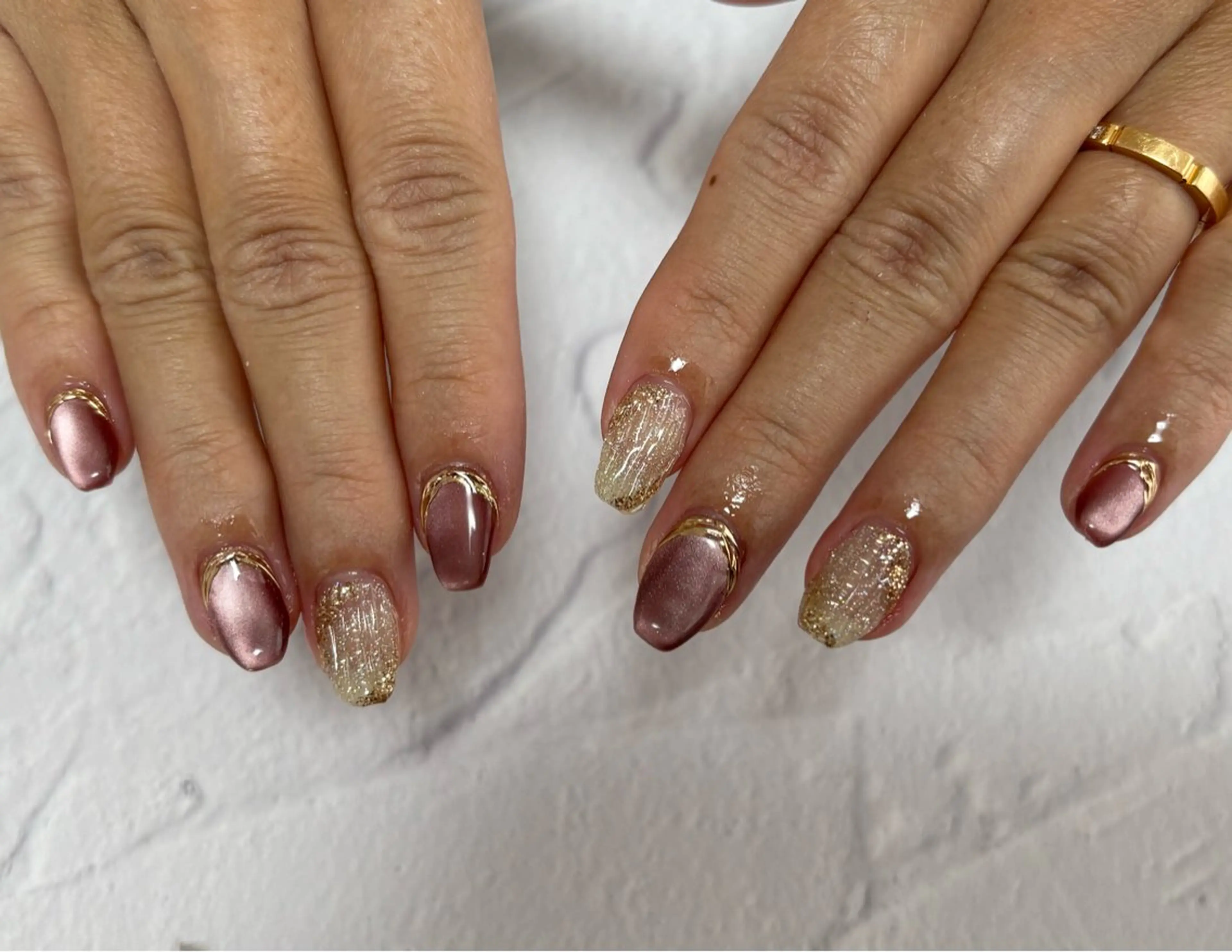 ネイル 愛川町 あんすりうむのネイルデザイン