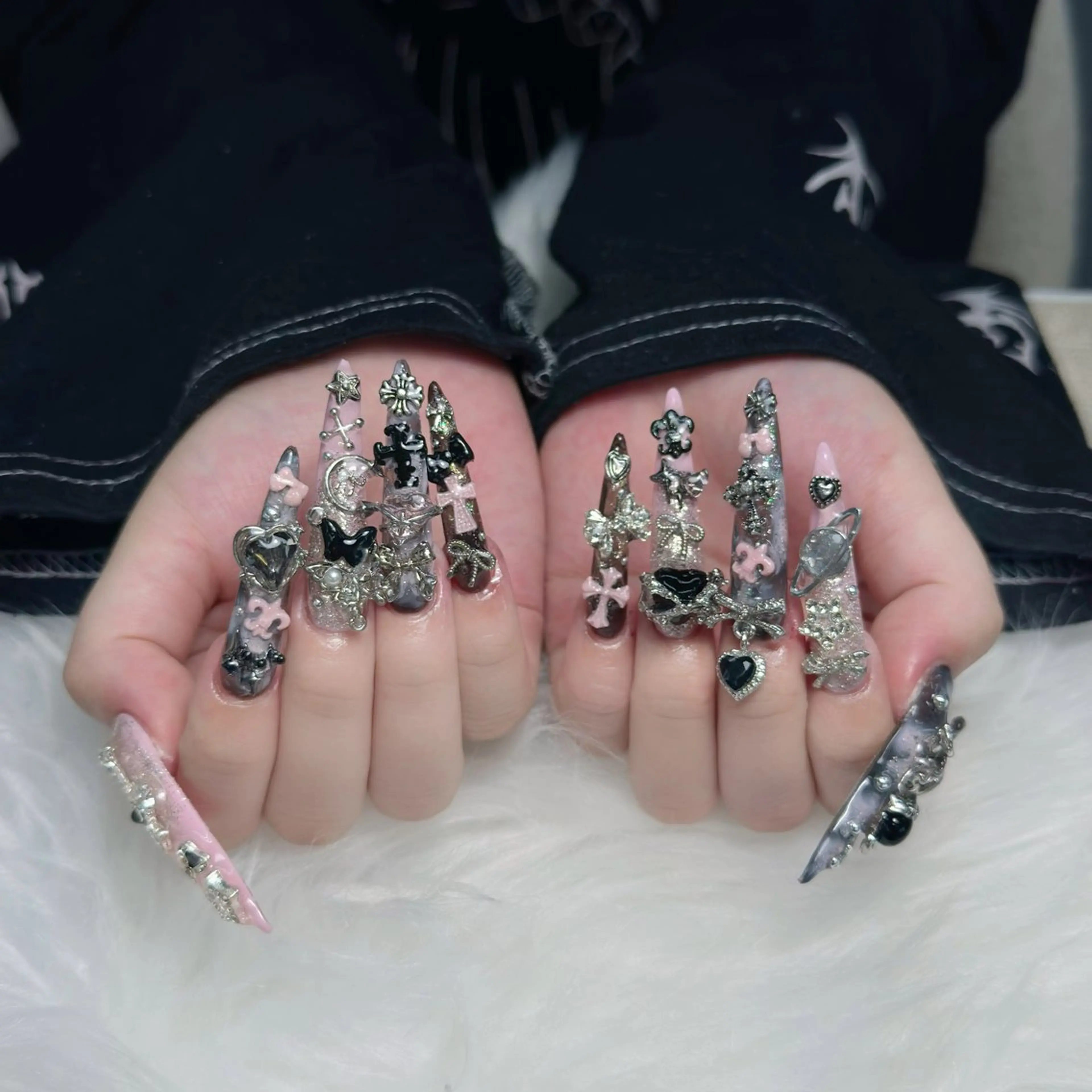 ネイル ハンドネイル ハンドケア Panda chan Novaのネイルデザイン