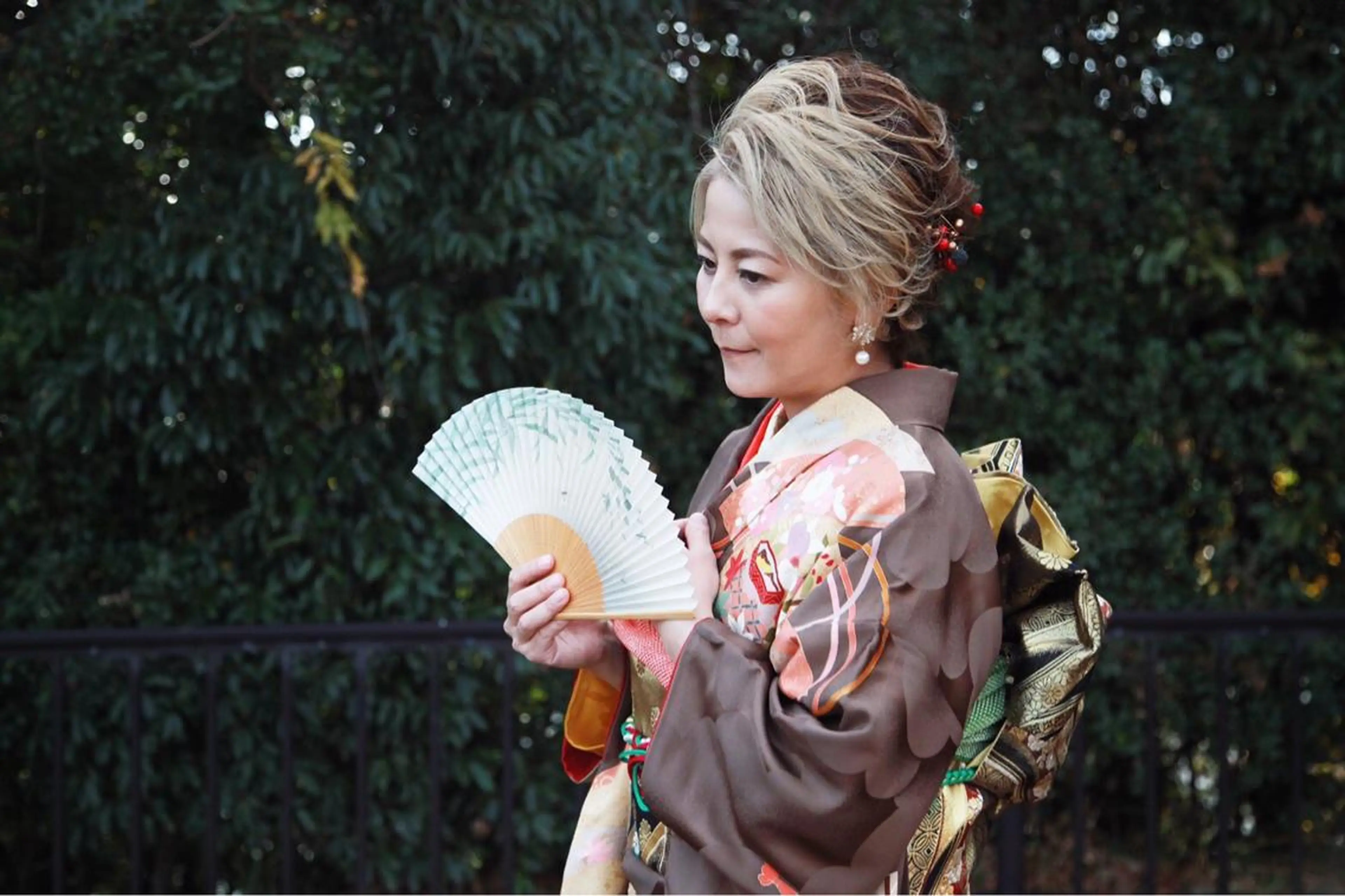 ヘアアレンジ Ruang所属・ツノガイ エリのヘアスタイル