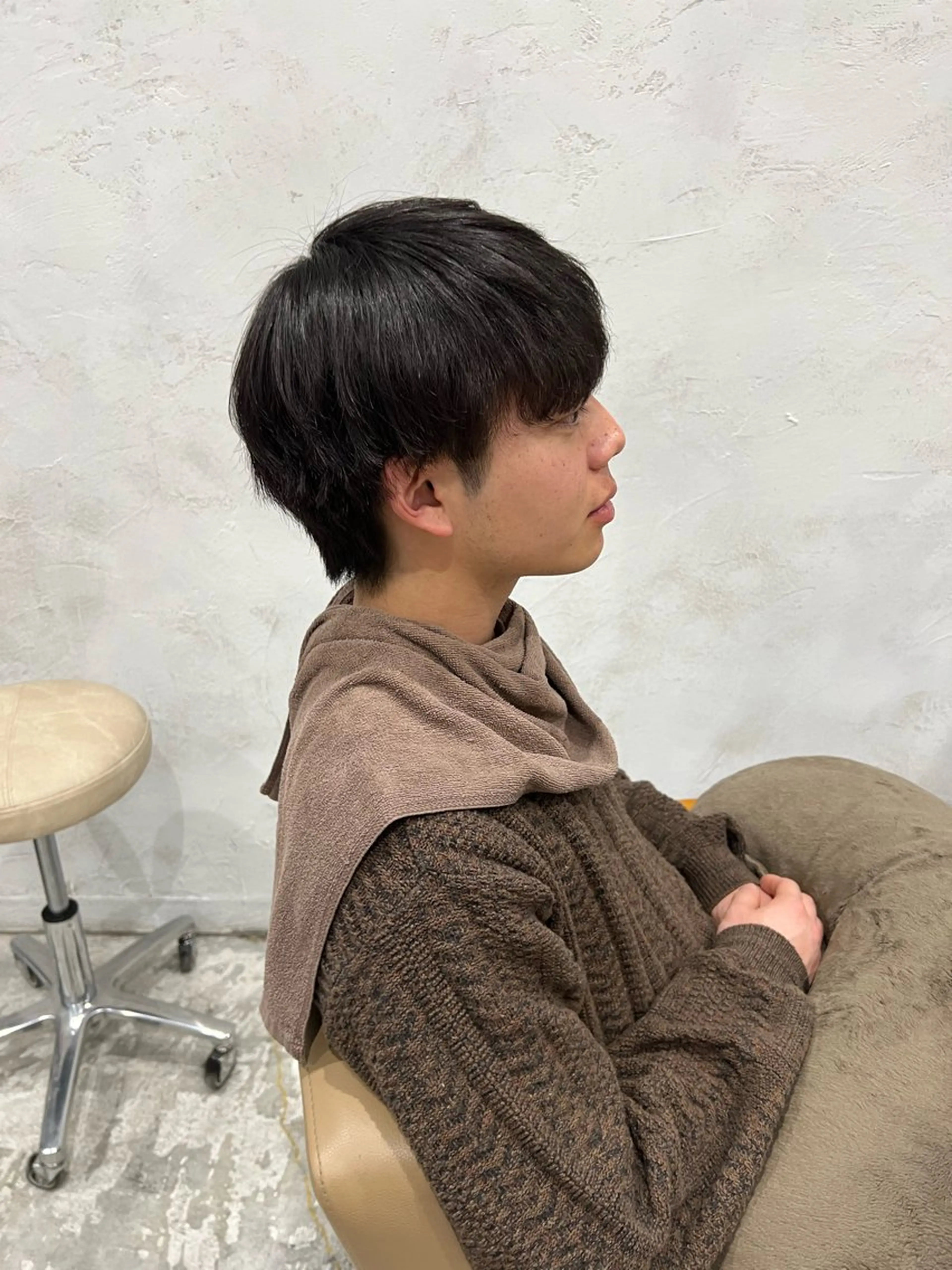 メンズカット（カットモデル）の写真