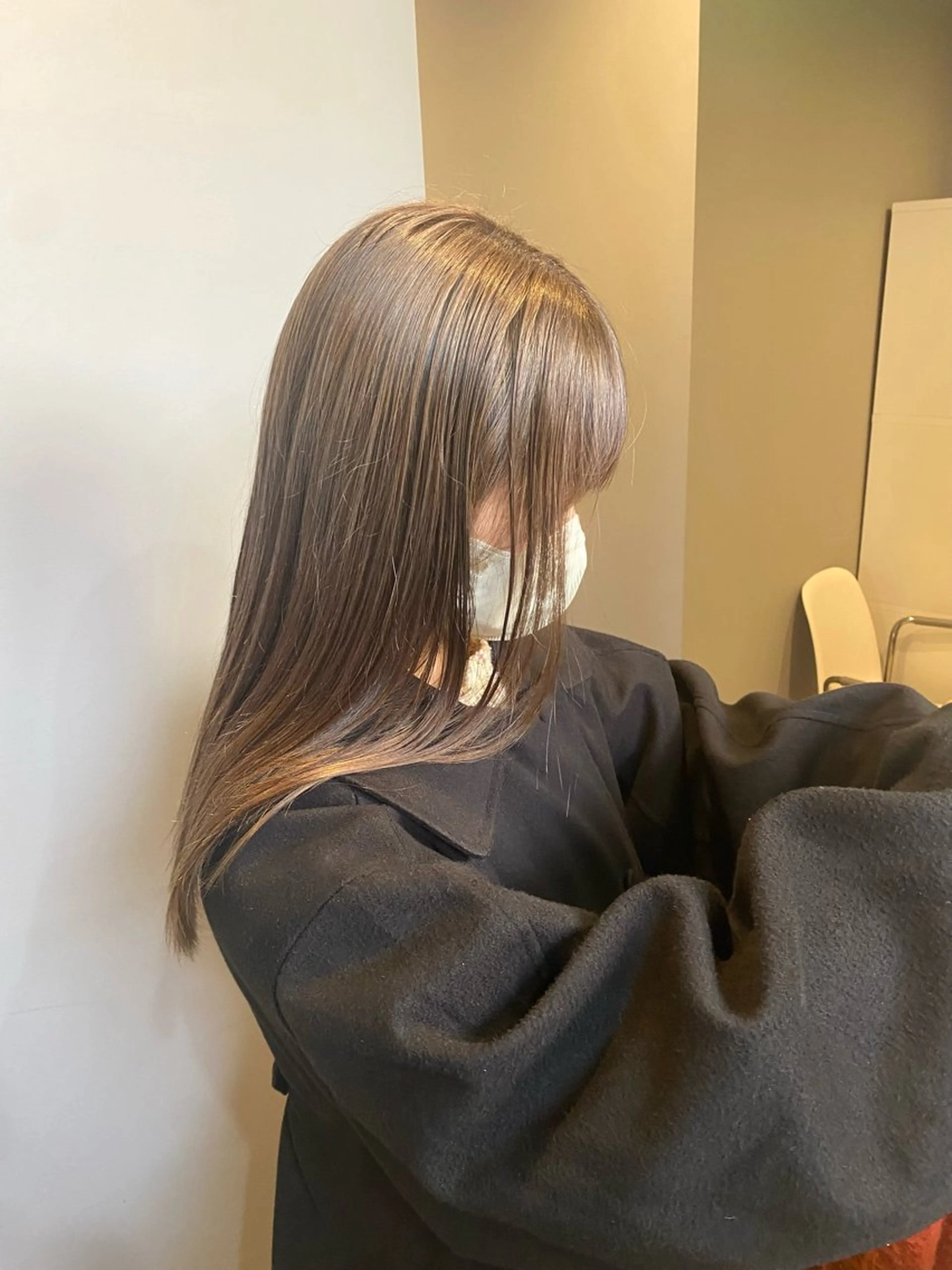 ミディアム カラー chill松山所属・フリーランス美容師 MIZUKIのヘアスタイル