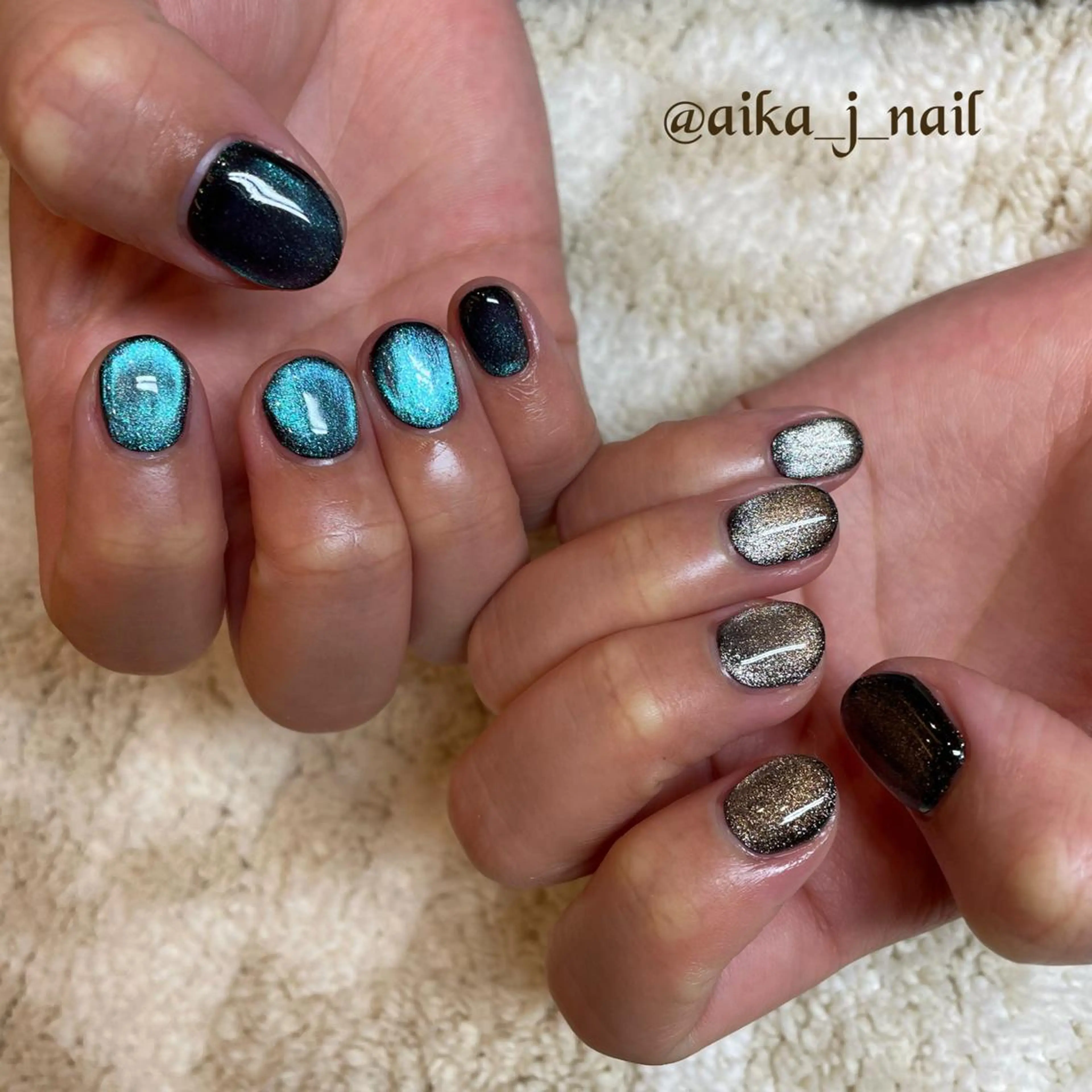 ネイル ハンドネイル efa's  EyeNail-おもろまち-所属・efa Nail 🌺Okinawaのネイルデザイン