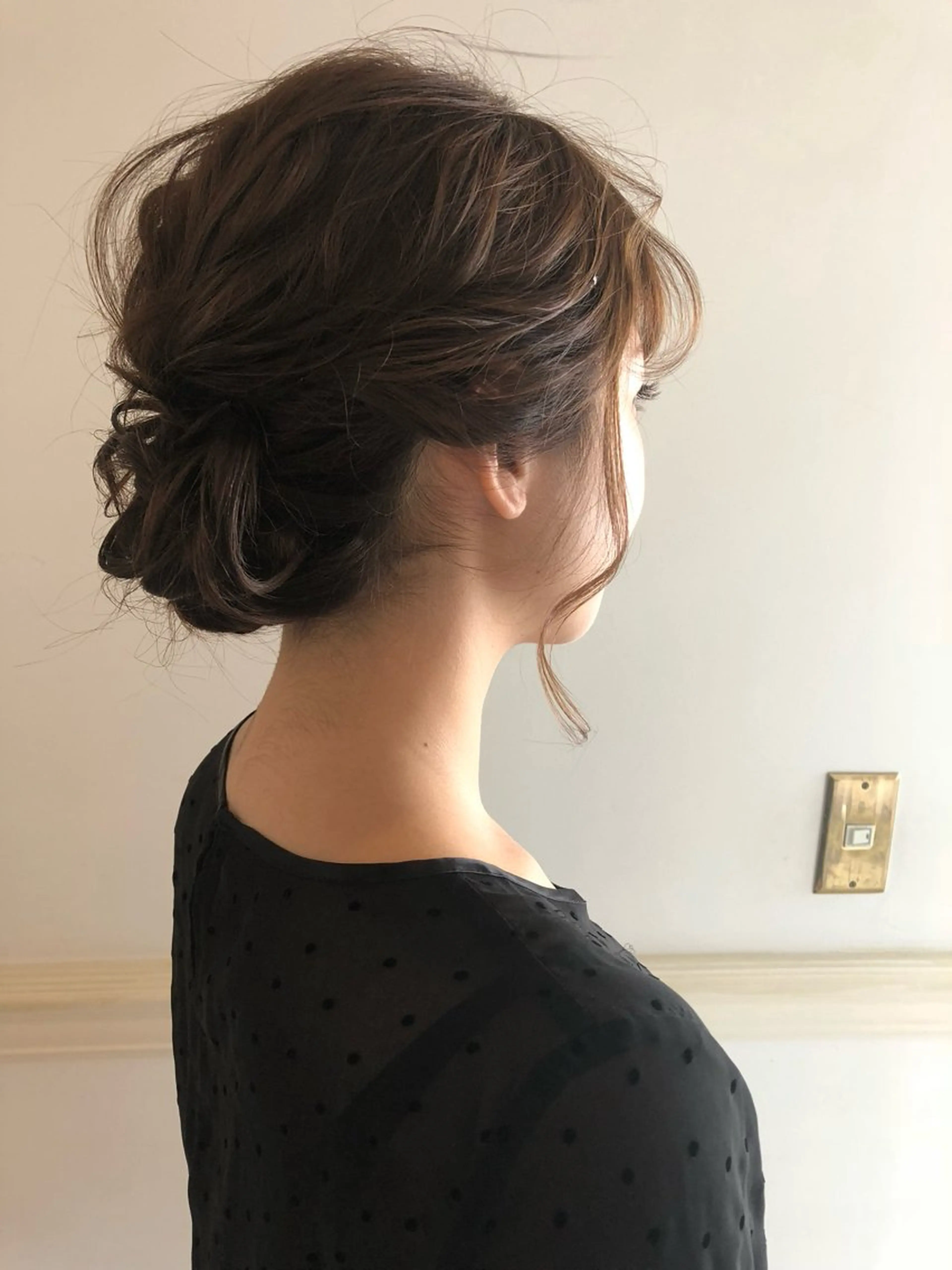 🎀お呼ばれヘアセット🎀#ヘアアレンジ#結婚式##パーティー#デート#推し活に/ヘアセット8時〜9時 5500円の写真