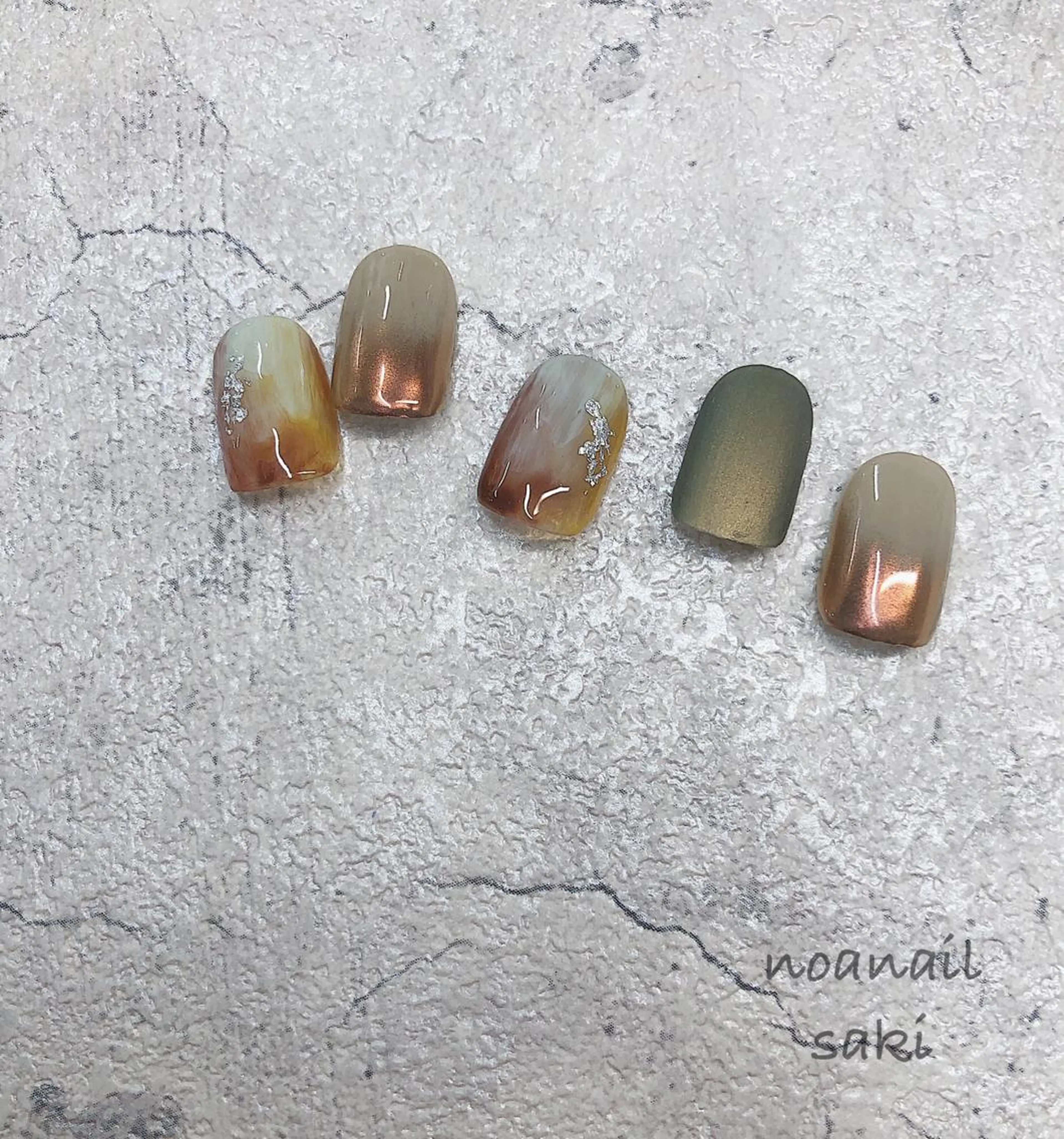 ネイル nailsalon noa所属・nailist sakiのネイルデザイン