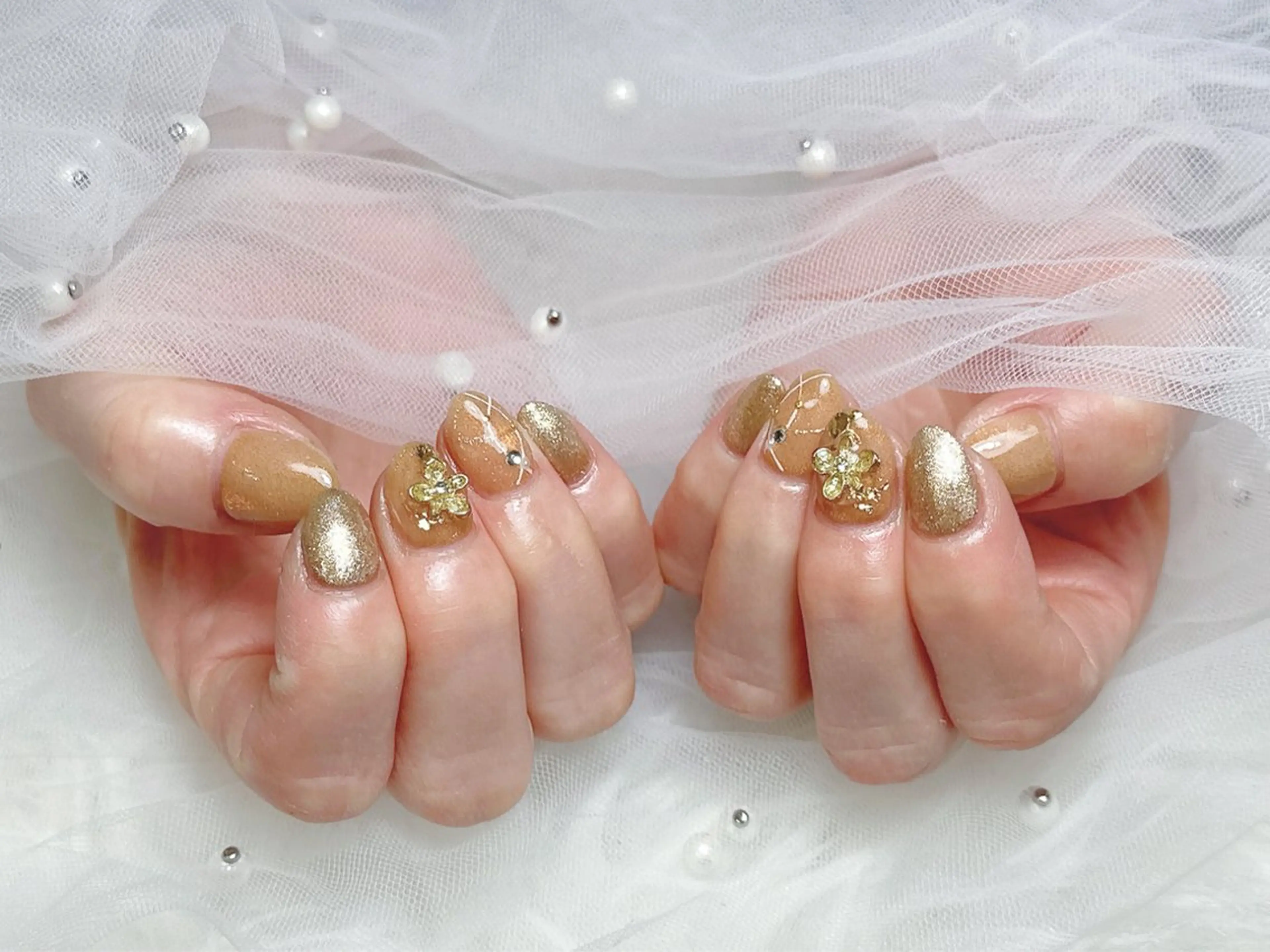 ネイル ハンドネイル 【Eclat エクラ】nail&beauty所属・Eclat〔エクラ〕 MOEKA𝜗𝜚*のネイルデザイン