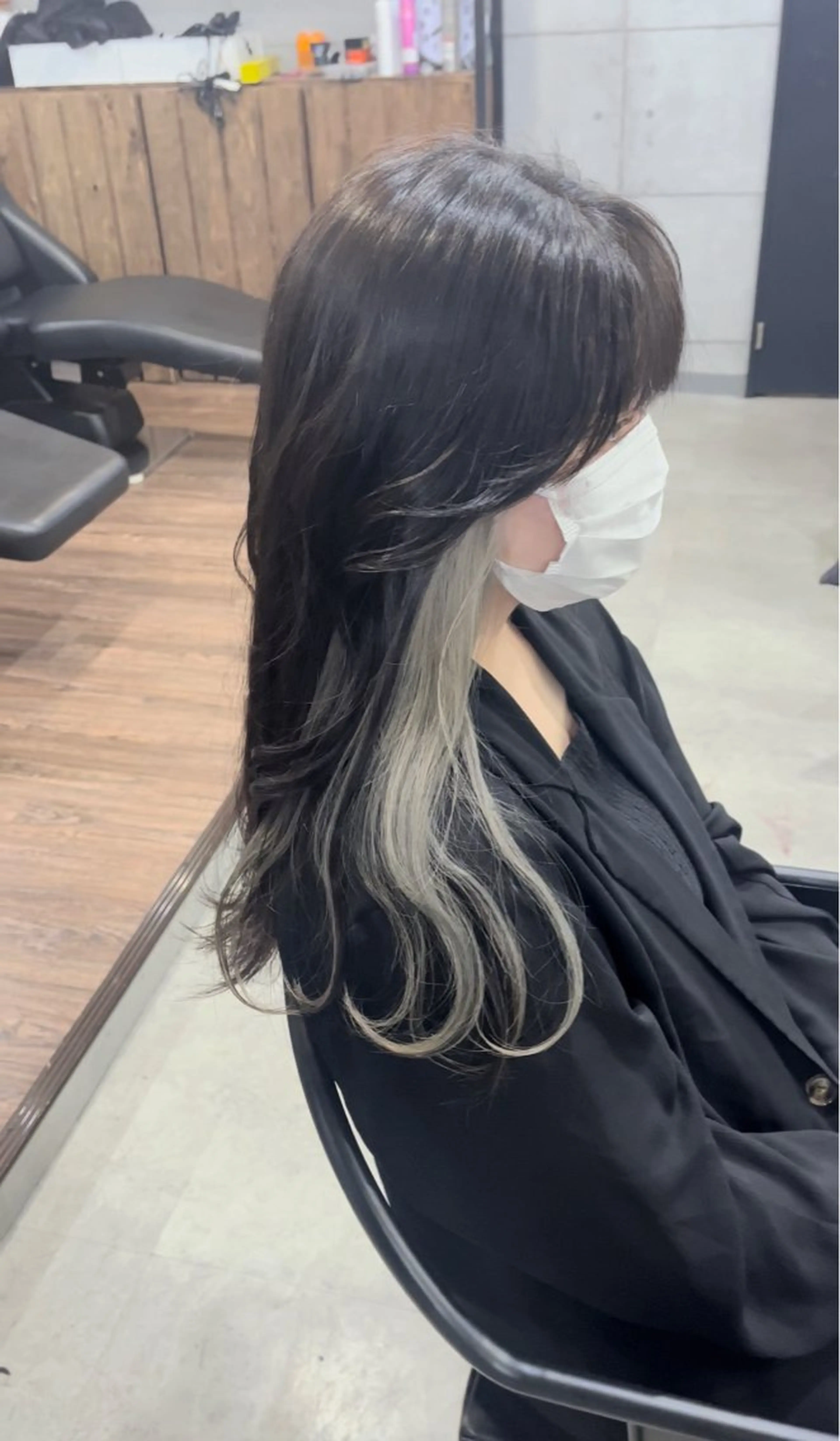 ロング カラー UNBALANCE  OSAKA所属・縮毛矯正モデル 募集中Yuuriのヘアスタイル