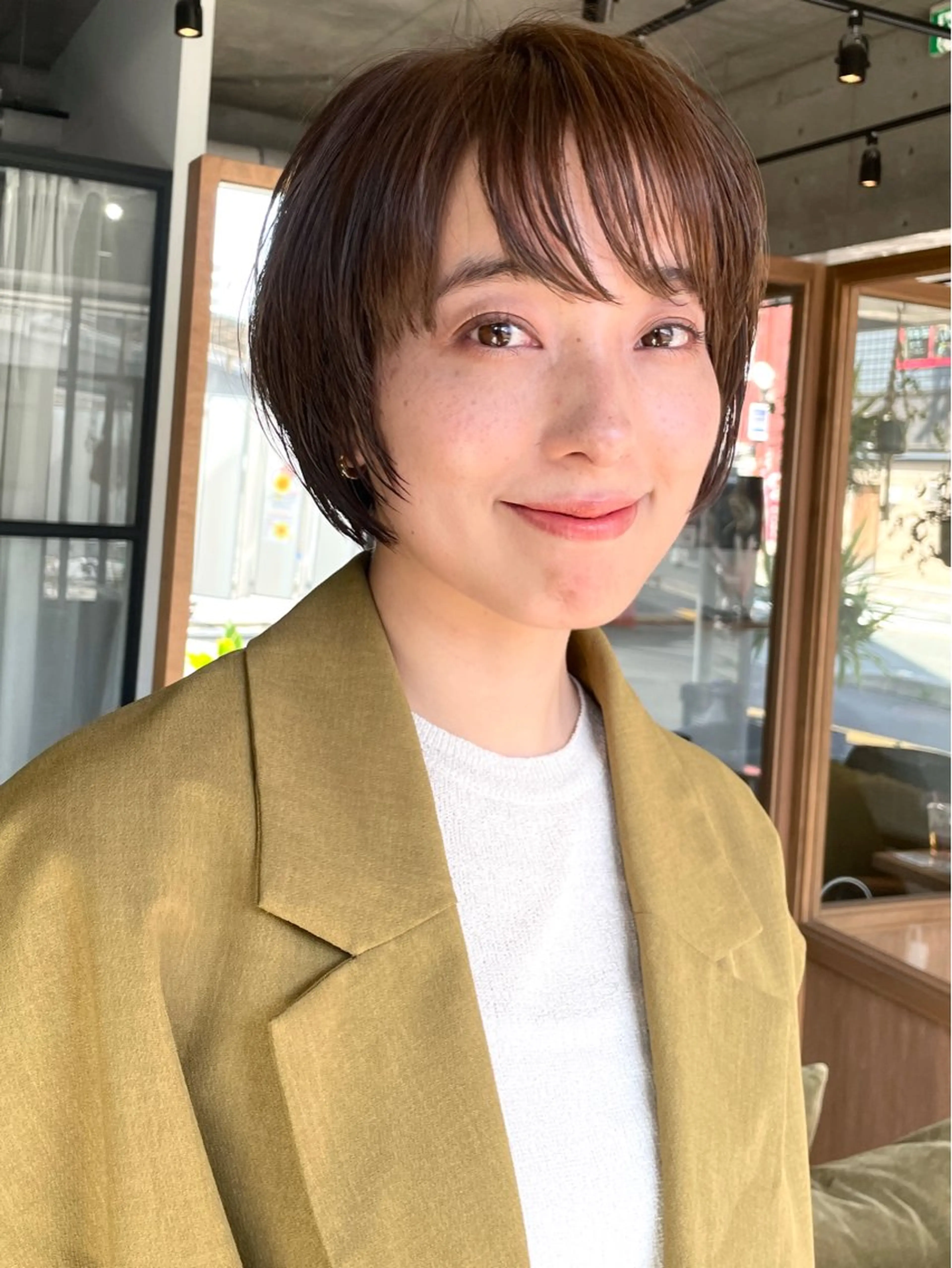 ショート カット トリートメント ヘッドスパ FERIA池田 田岡啓佑のヘアスタイル