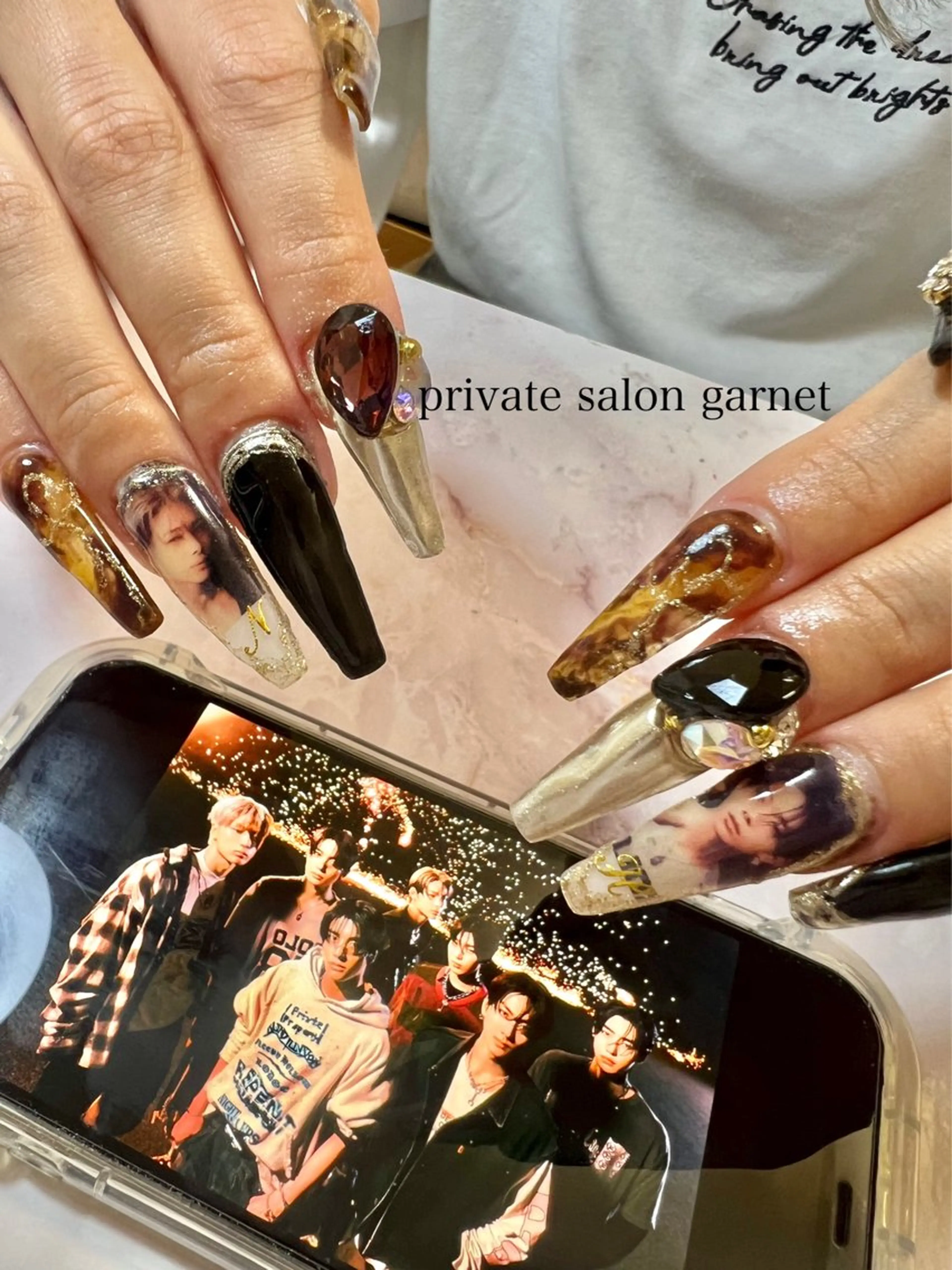 ネイル ハンドネイル Garnet nailのネイルデザイン