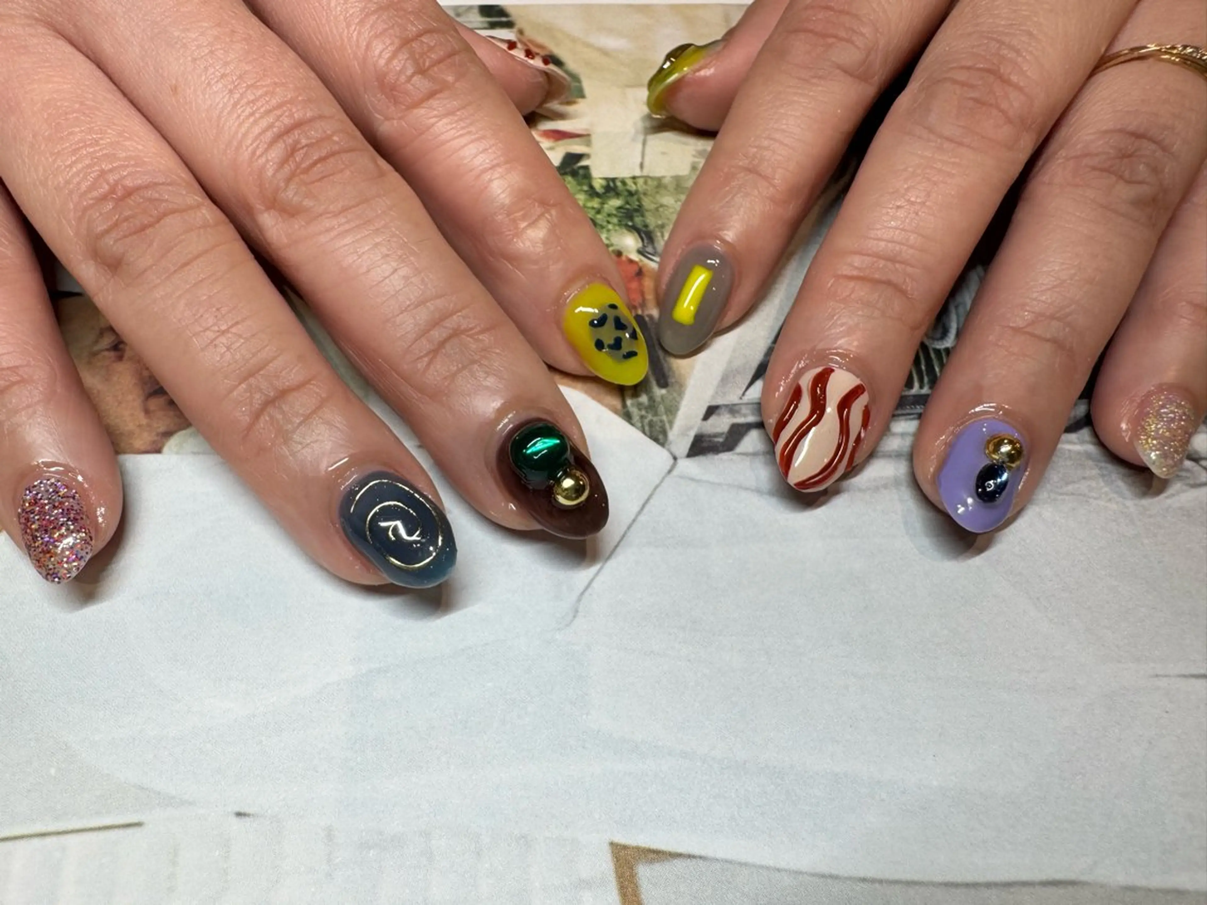 ネイル tsumeasobi所属・tsumeasobi 🪬macoのネイルデザイン