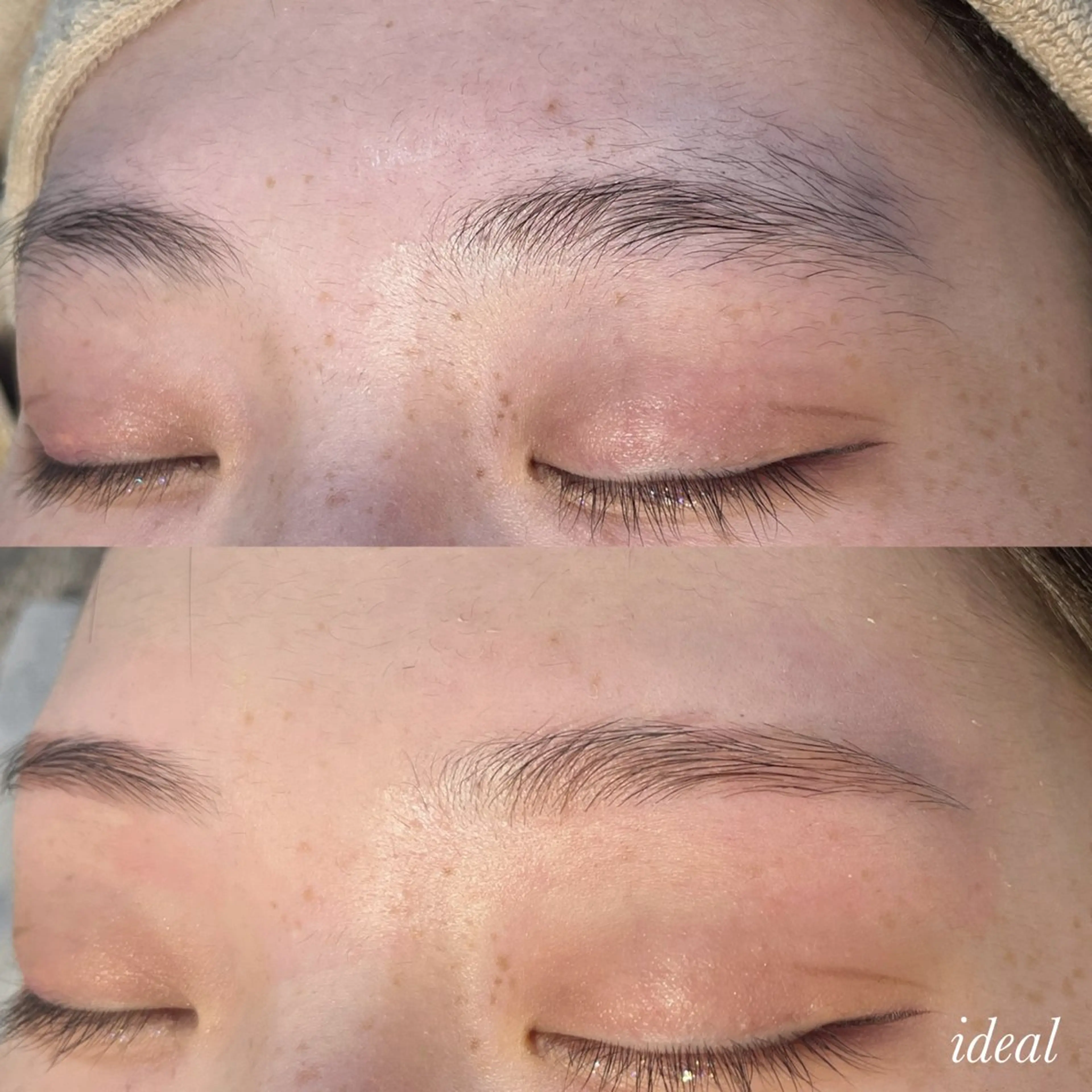 アイブロウ 眉毛ワックス脱毛 ideal所属・ideal 大宮 宮本のマツエク・マツパデザイン