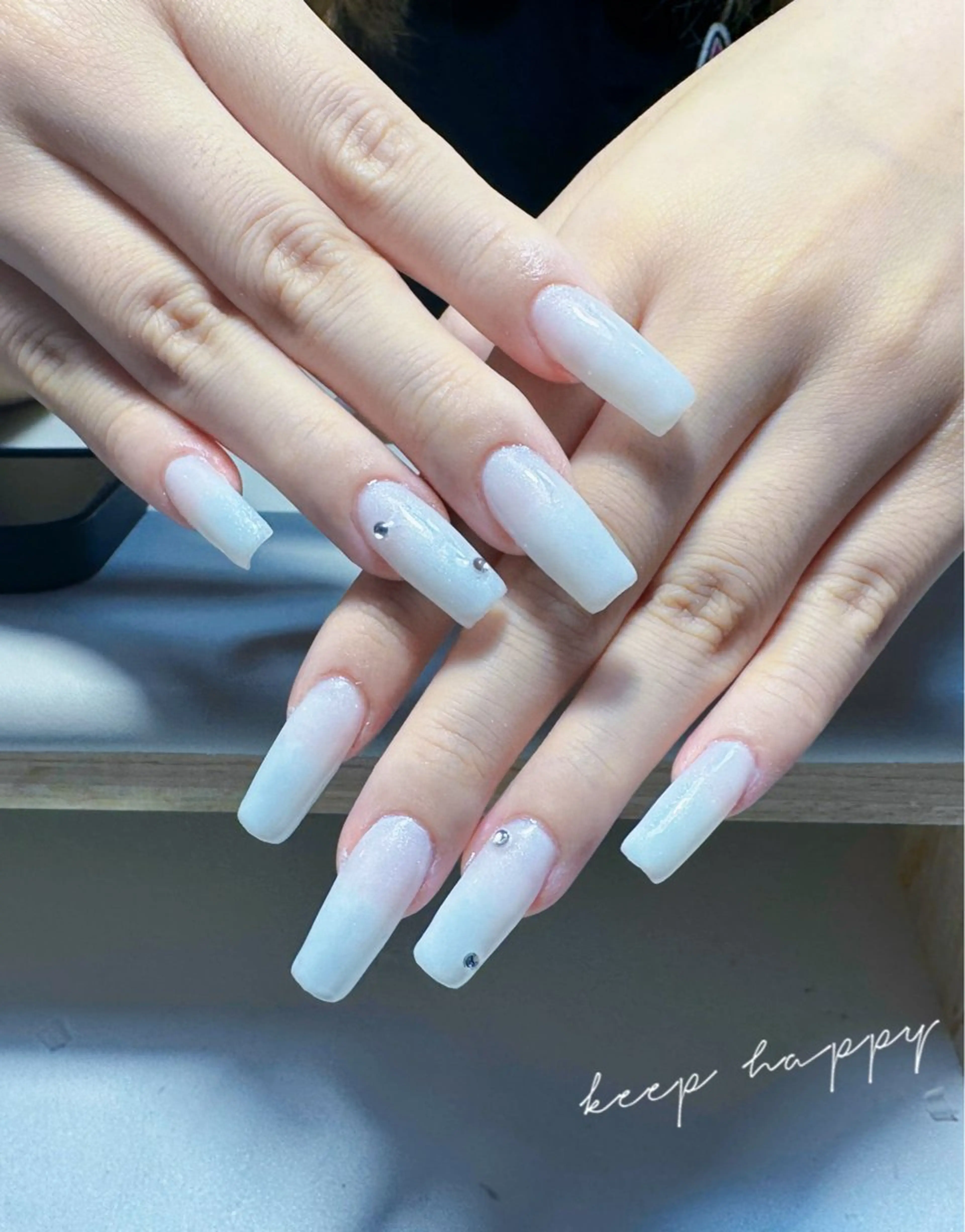 ネイル アートネイル ジェルネイル 持ち込み オフィスネイル シンプルネイル 🍳Le mode co co 🍪のネイルデザイン