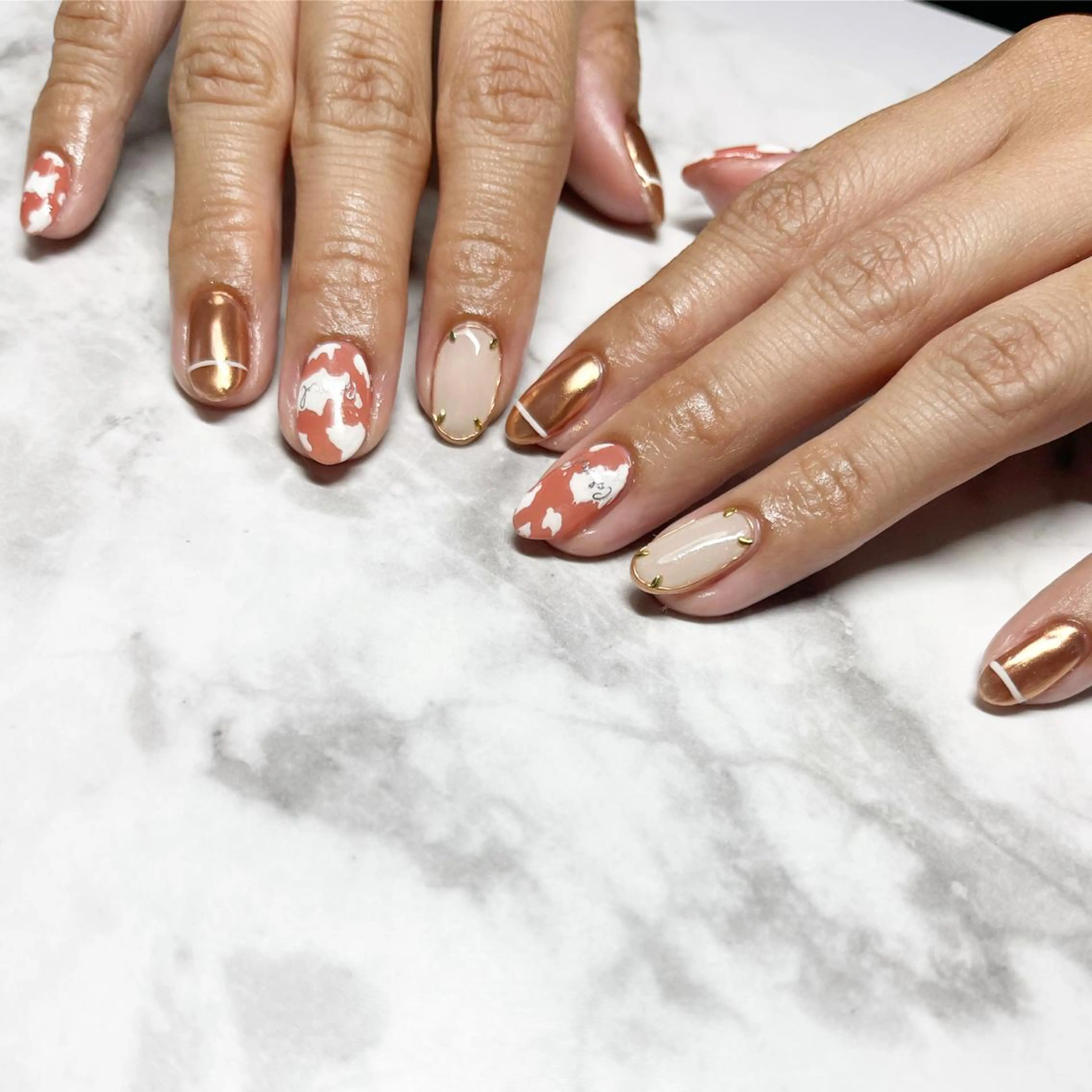 ネイル 持ち込み 587nail *のネイルデザイン