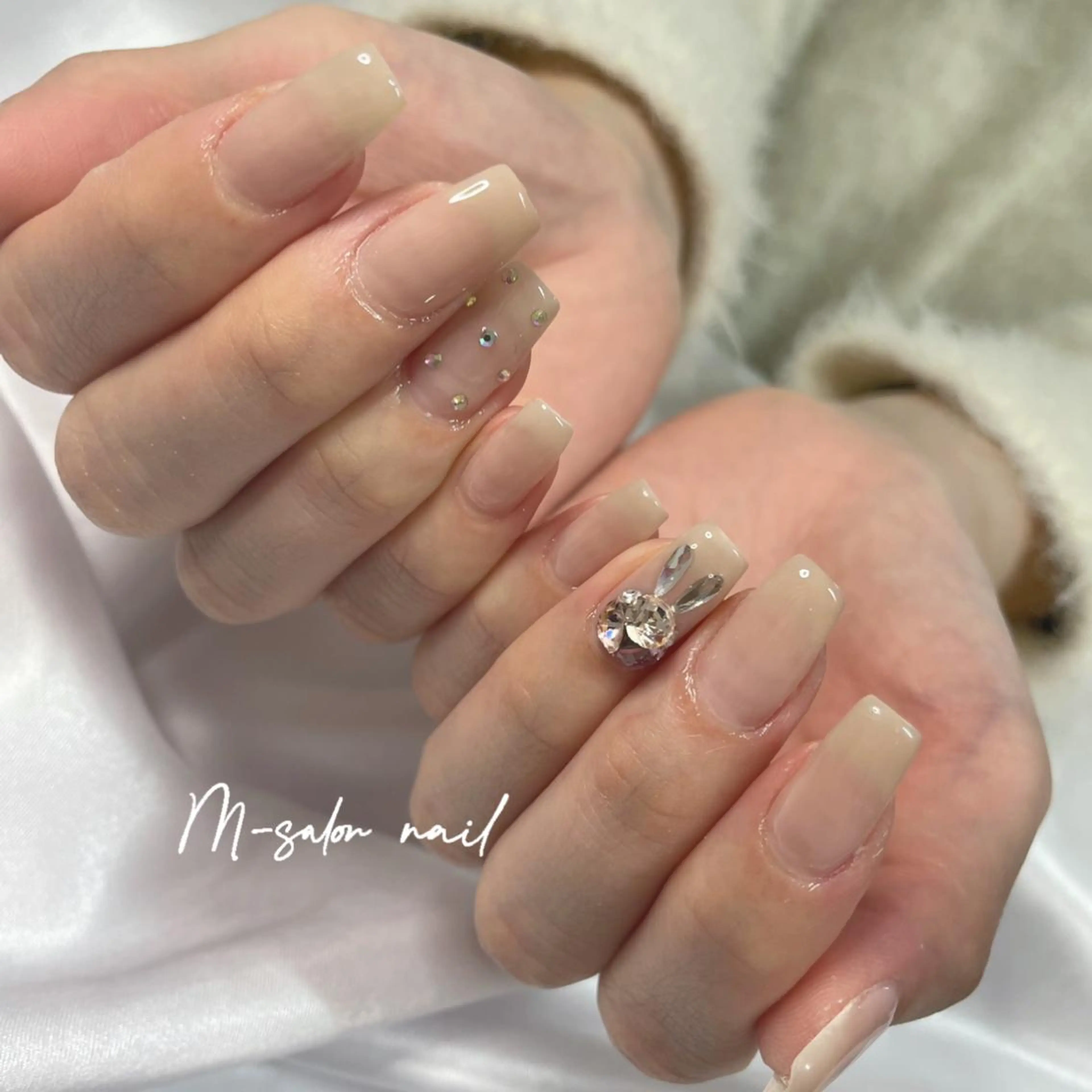 ネイル ハンドネイル 韓国/網紅/パーツ M-salonのネイルデザイン