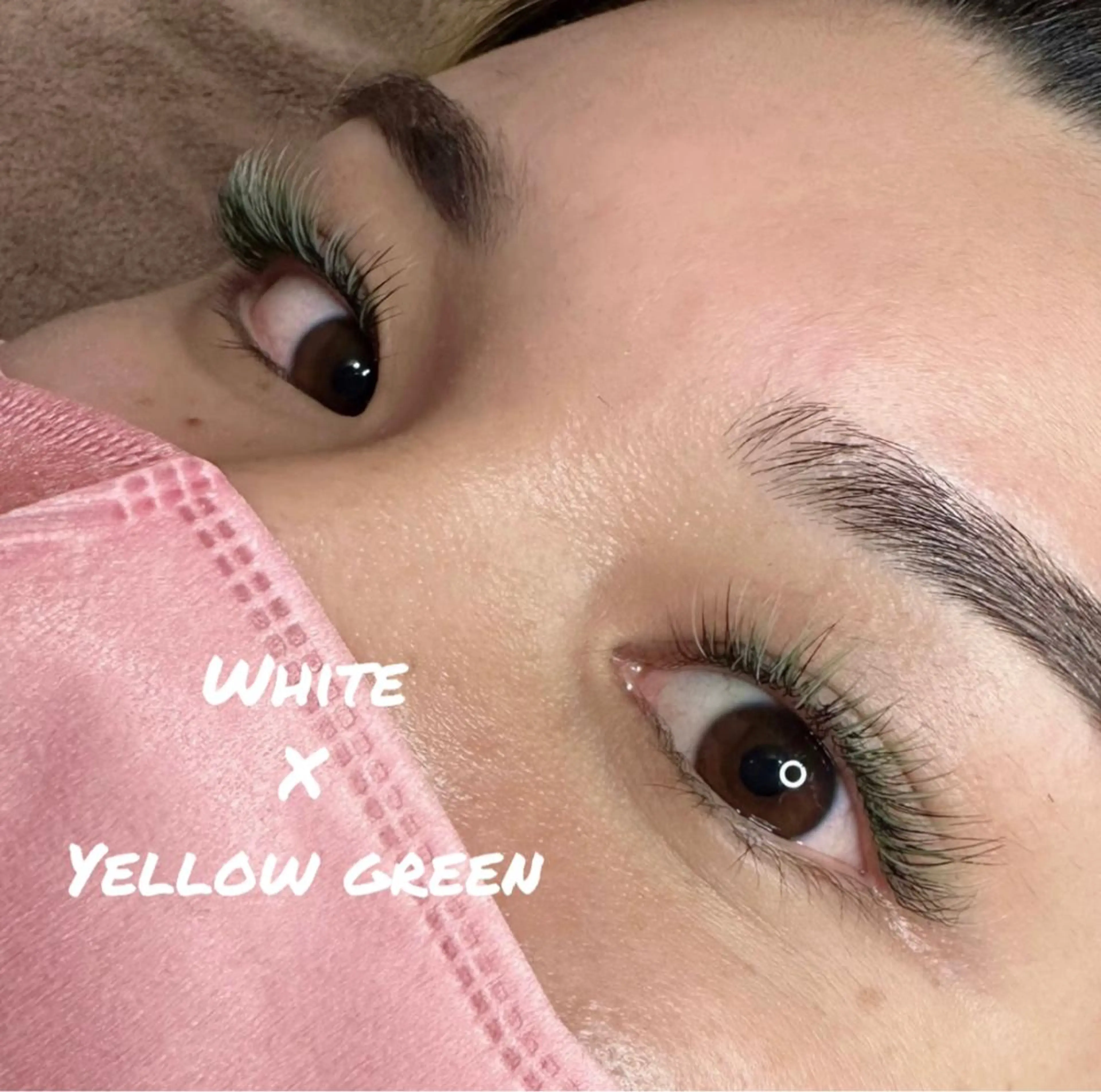 マツエク・マツパ カラーマツエク マツエク aiw所属・hair&eye lash aiwのマツエク・マツパデザイン