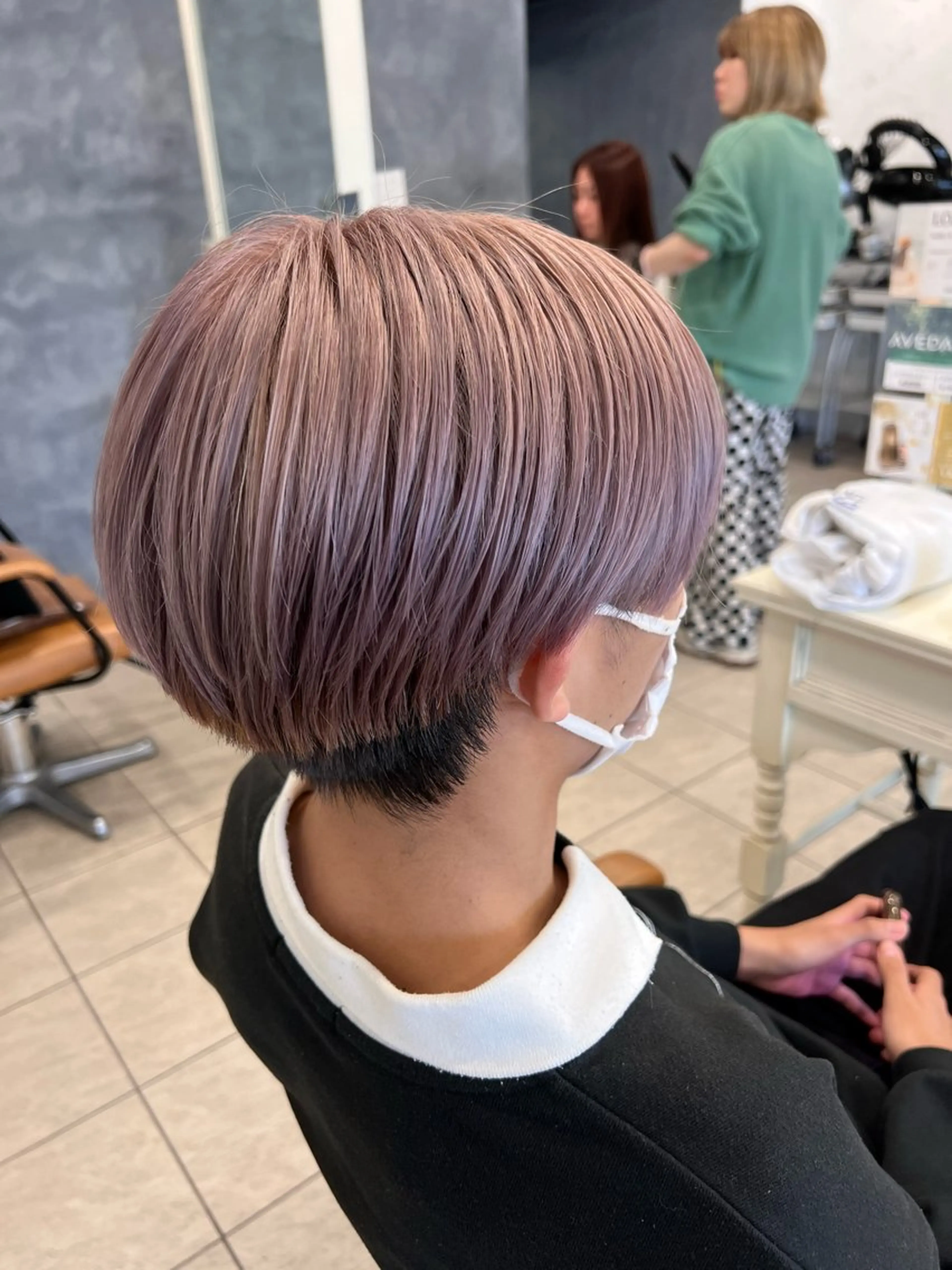 ショート メンズカットグラデー ションカラー/ケイゴのヘアスタイル