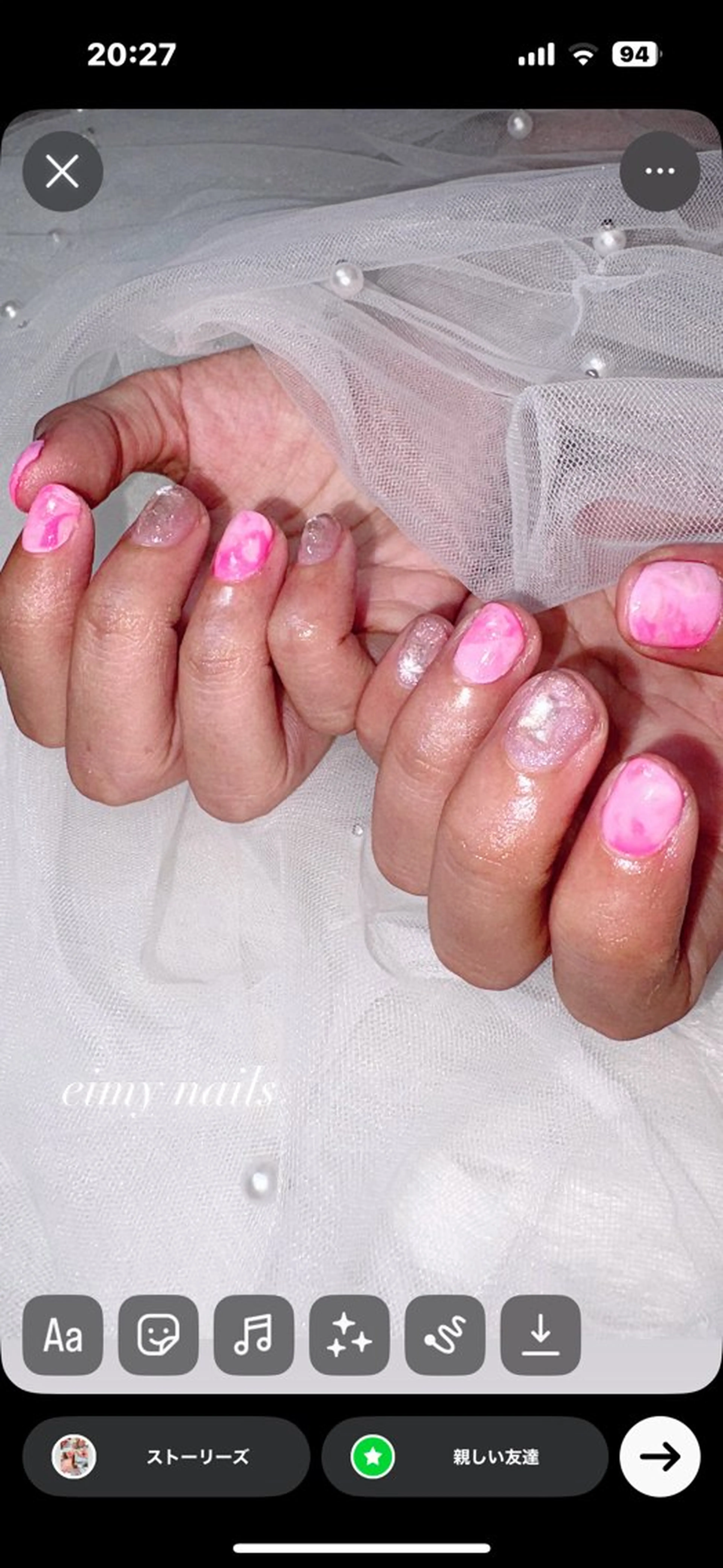 ネイル ハンドネイル 🤍eimy nails🤍所属・eimy nails♡のネイルデザイン