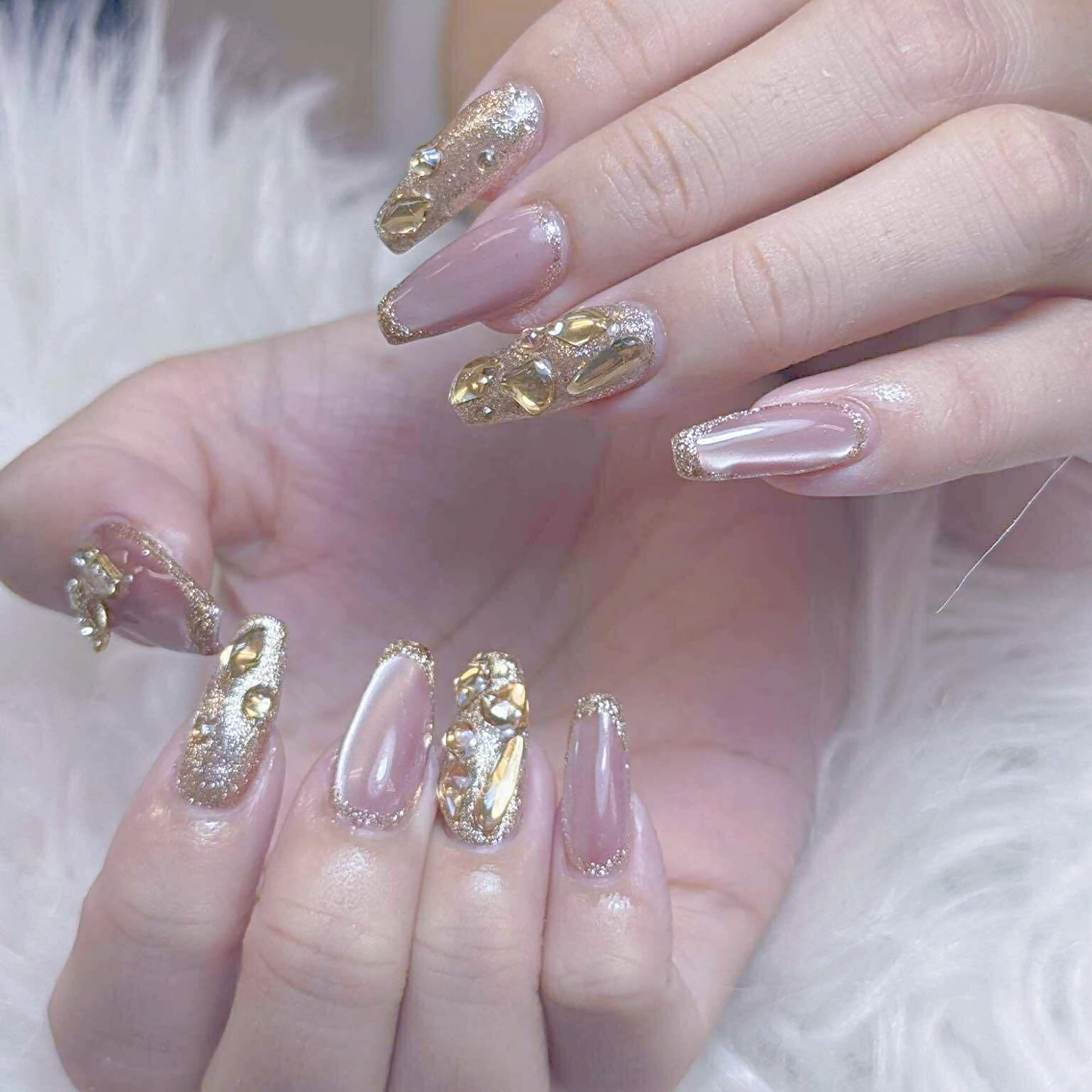 ネイル ハンドネイル ANH NAIL ゴテゴテ専門店💎のネイルデザイン
