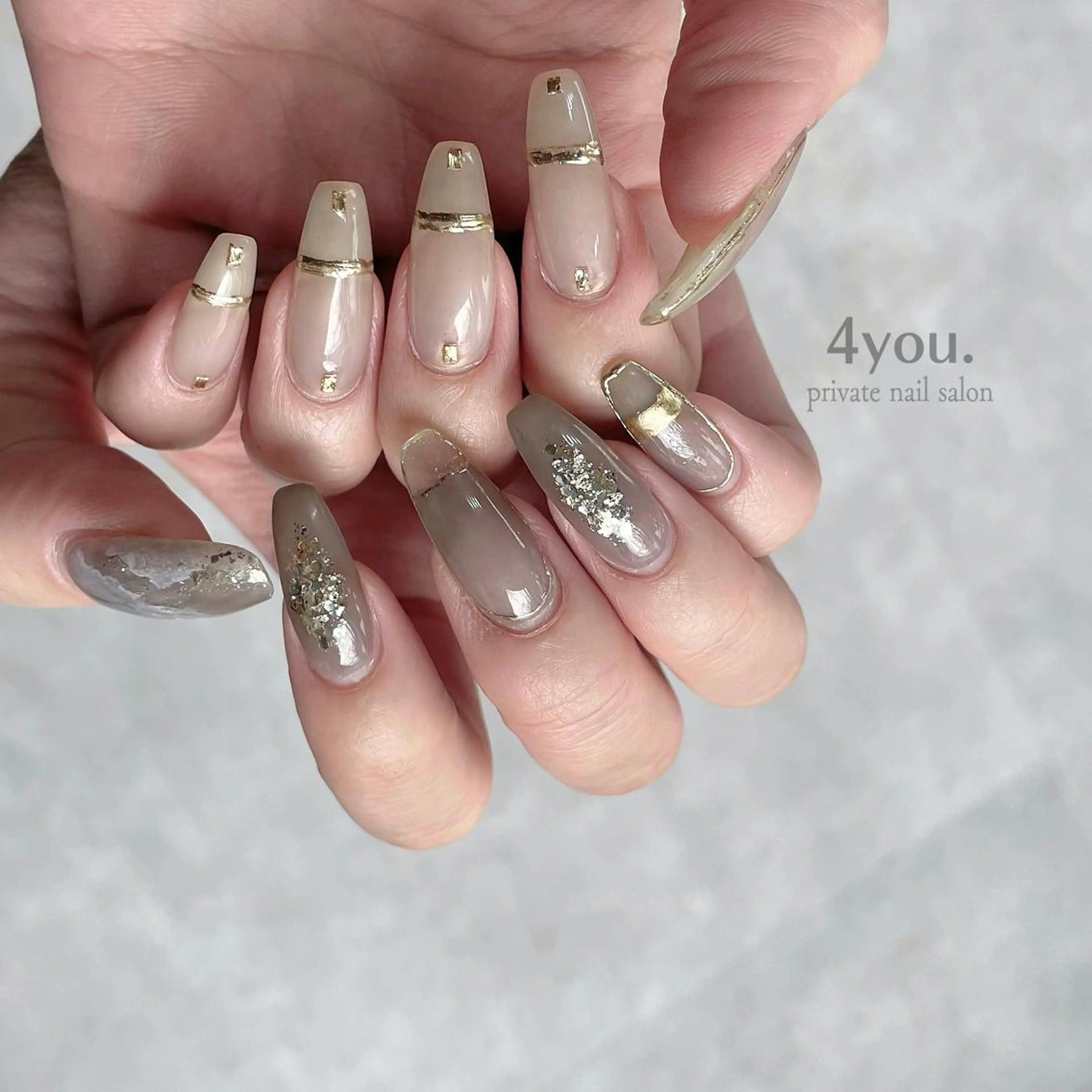 ネイル nail salon ４ｙｏｕ．のネイルデザイン
