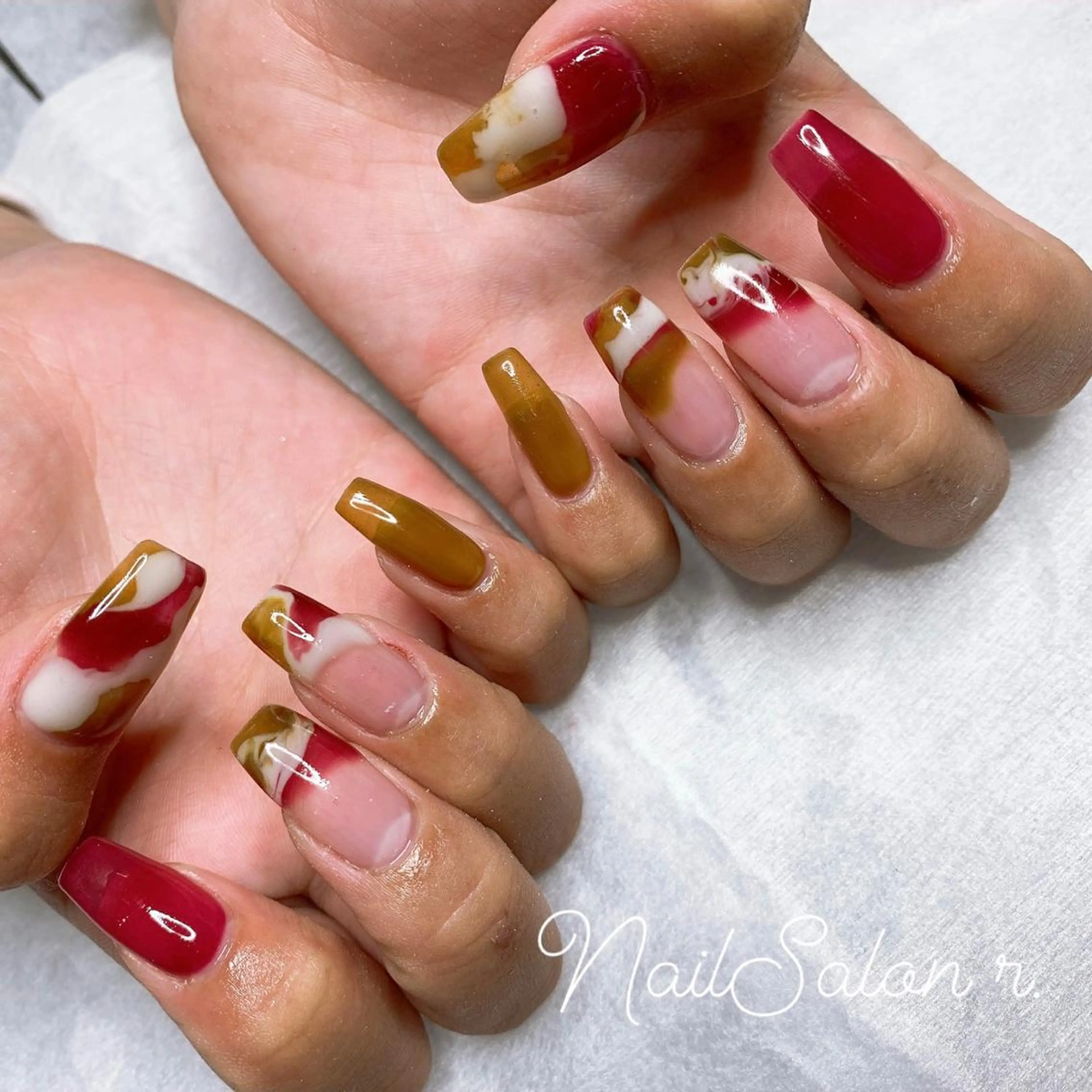 ネイル ハンドネイル Nailsalon r.のネイルデザイン