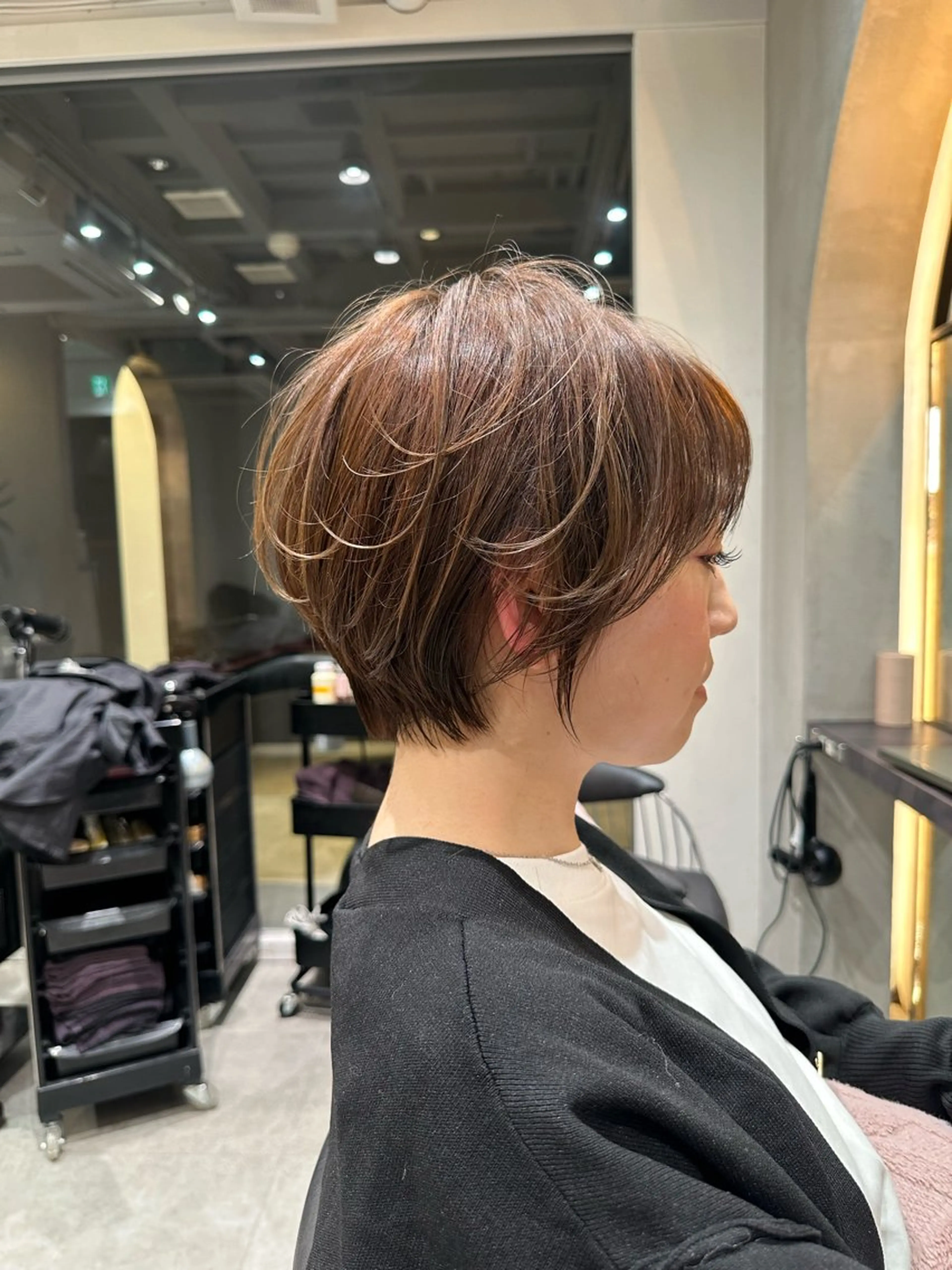 ショート ショートヘア カット ヘアカラー トリートメント ヘッドスパ taiga ショート /レイヤー/矯正🌈のヘアスタイル