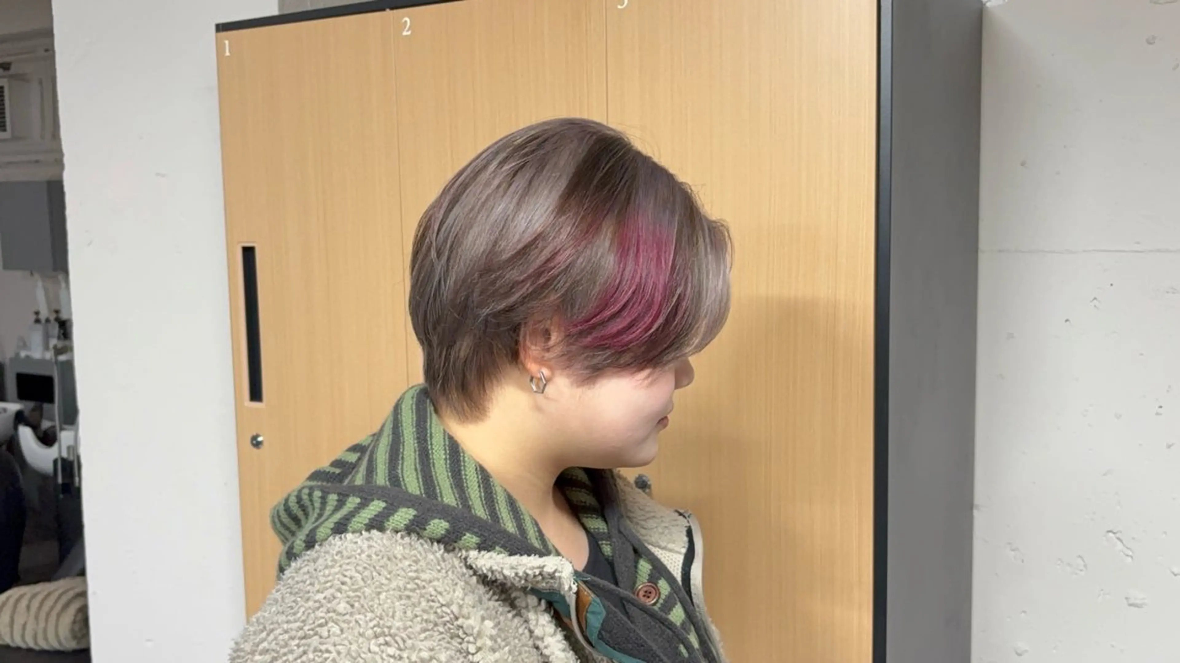 ショート tokute 中野真咲🐺のヘアスタイル