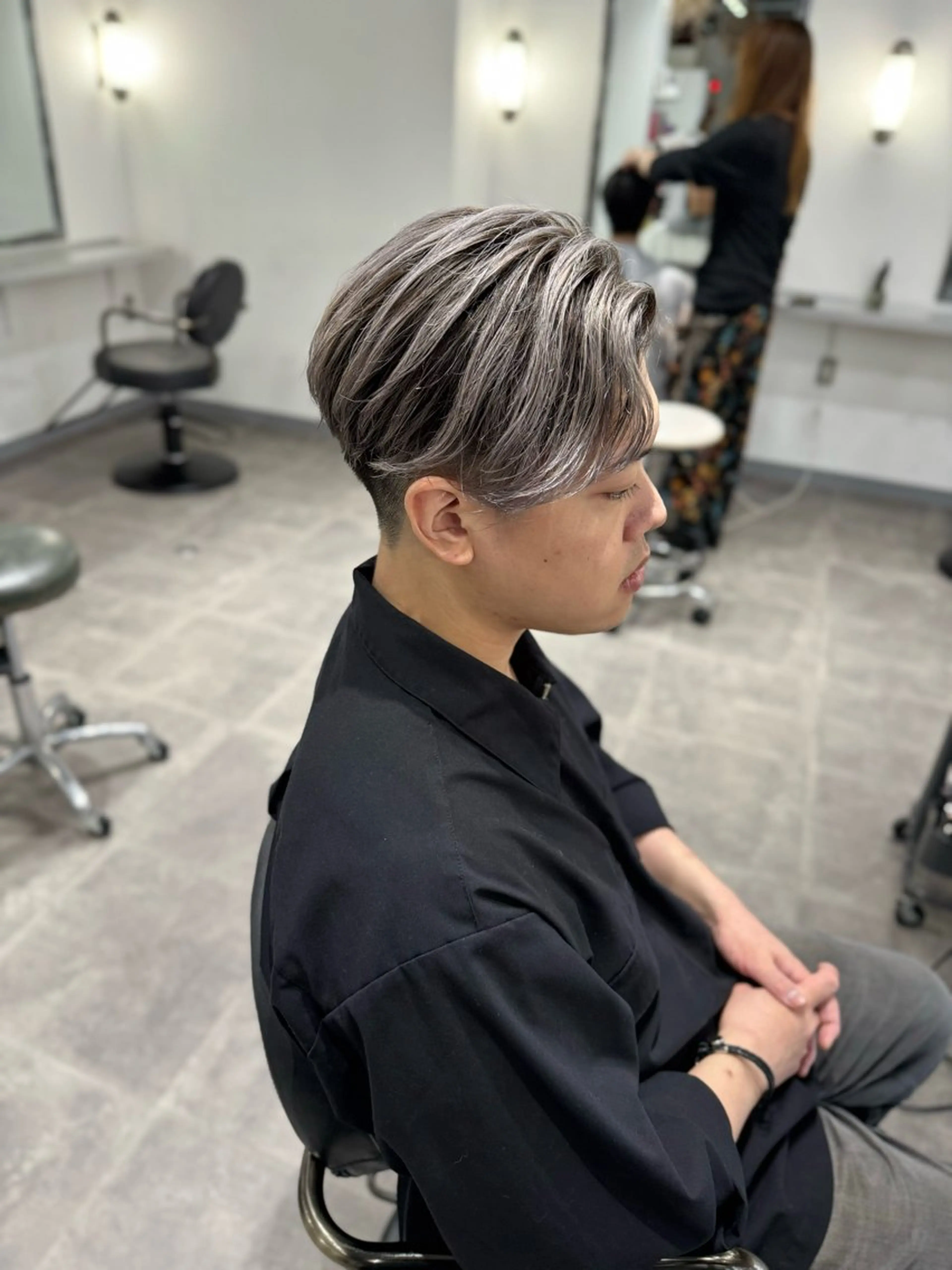 🦓ミニモ限定🦓　メンズカット＋ハイライトの写真