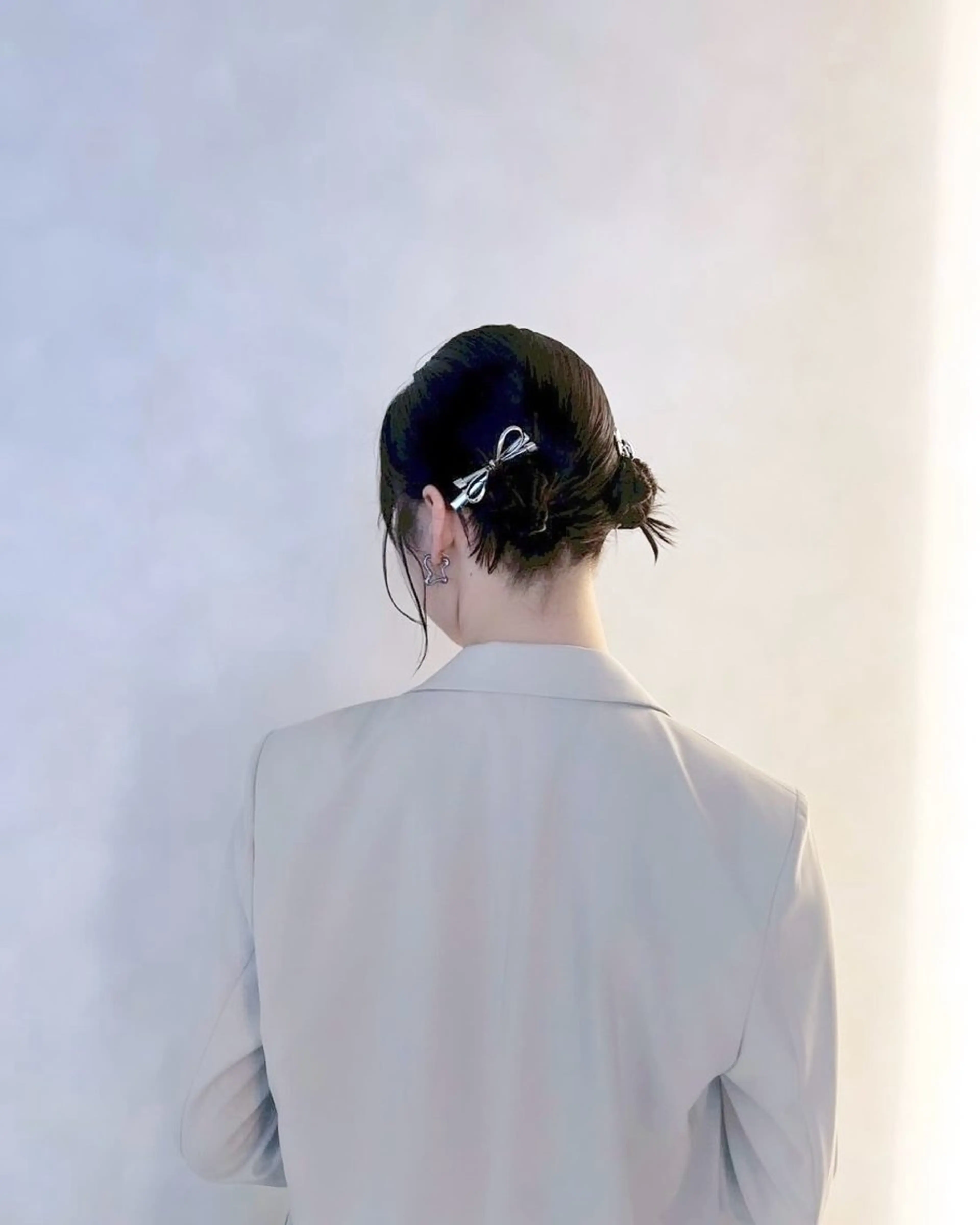 ミディアム 松井凜花𐙚𓍯 ヘアアレンジ/ツヤ髪のヘアスタイル