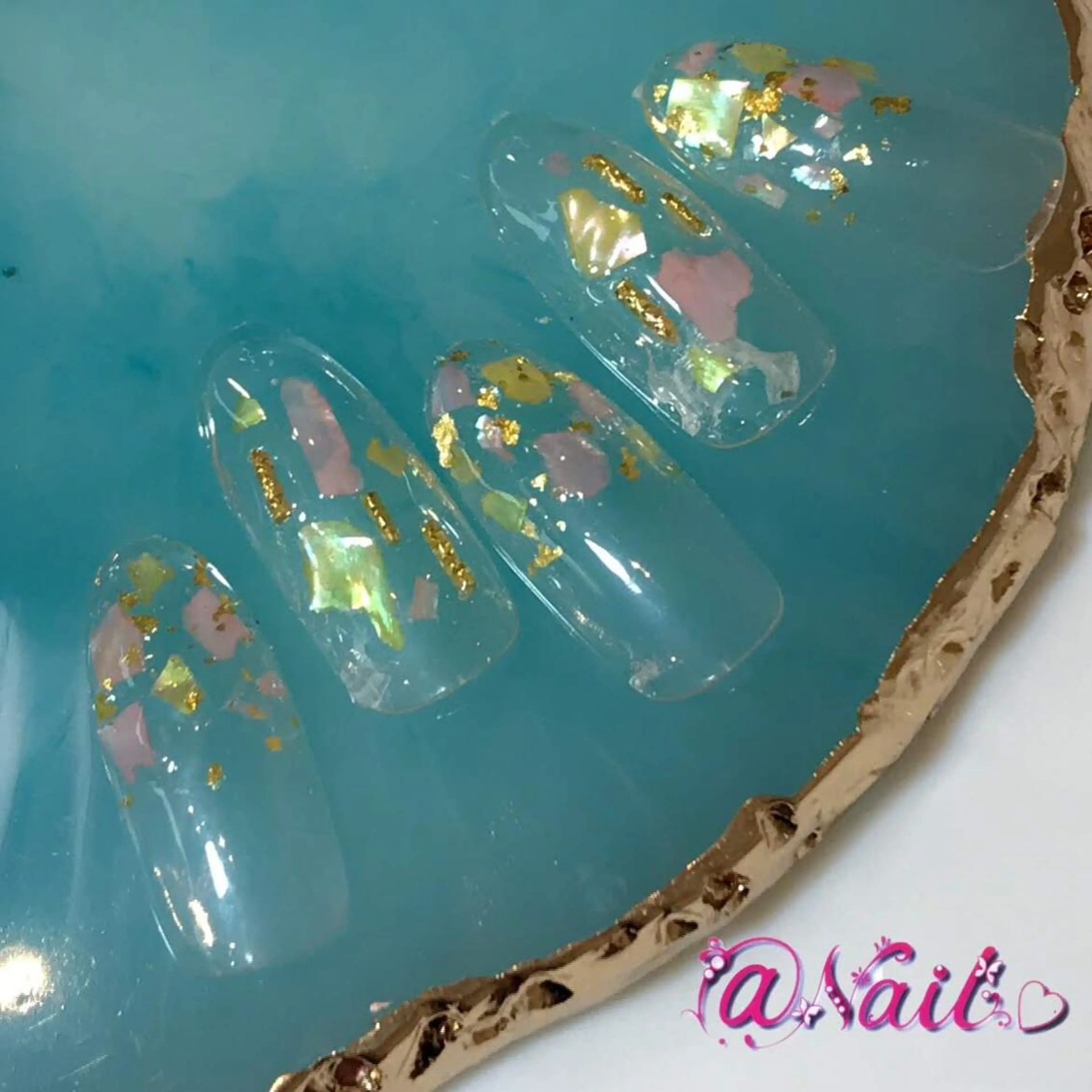 ネイル ネイルチップ 小尾 栞のネイルデザイン