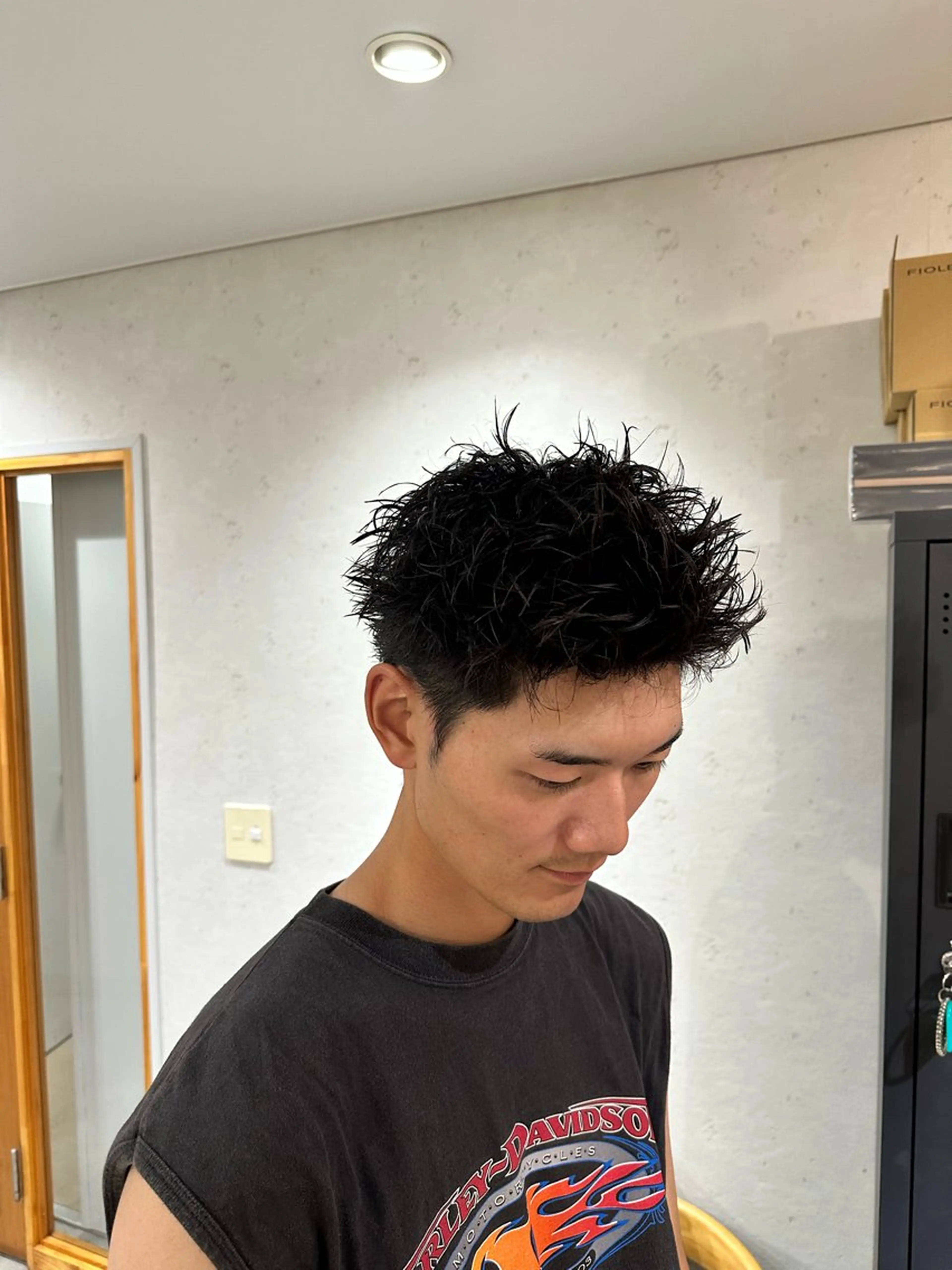 メンズカットの写真