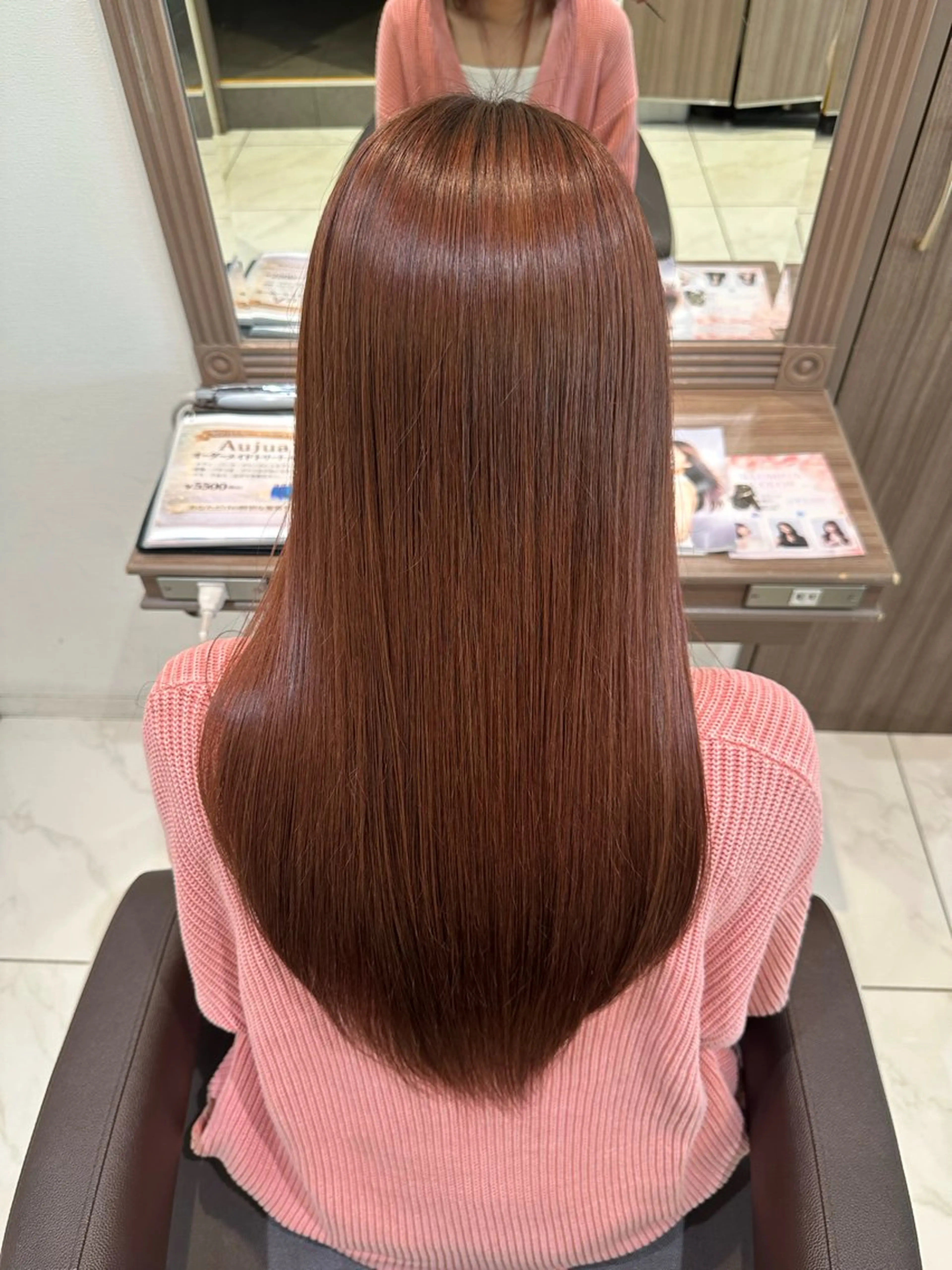 ロング カラー ブラウンカラー ピンクカラー ピンクブラウン 🌟モデル募集 /さら🩷のヘアスタイル