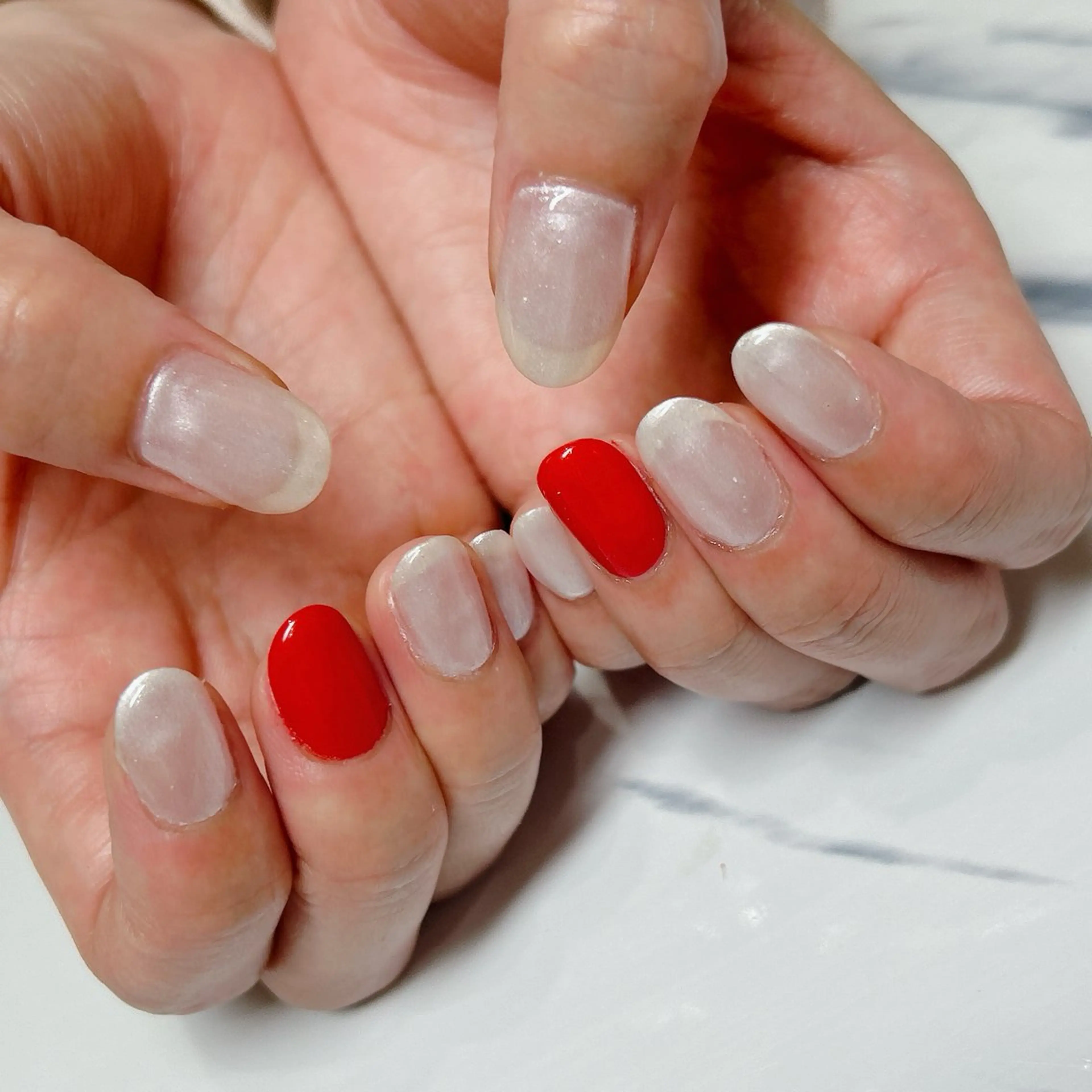 ネイル ハンドネイル 大内 祐里佳のネイルデザイン