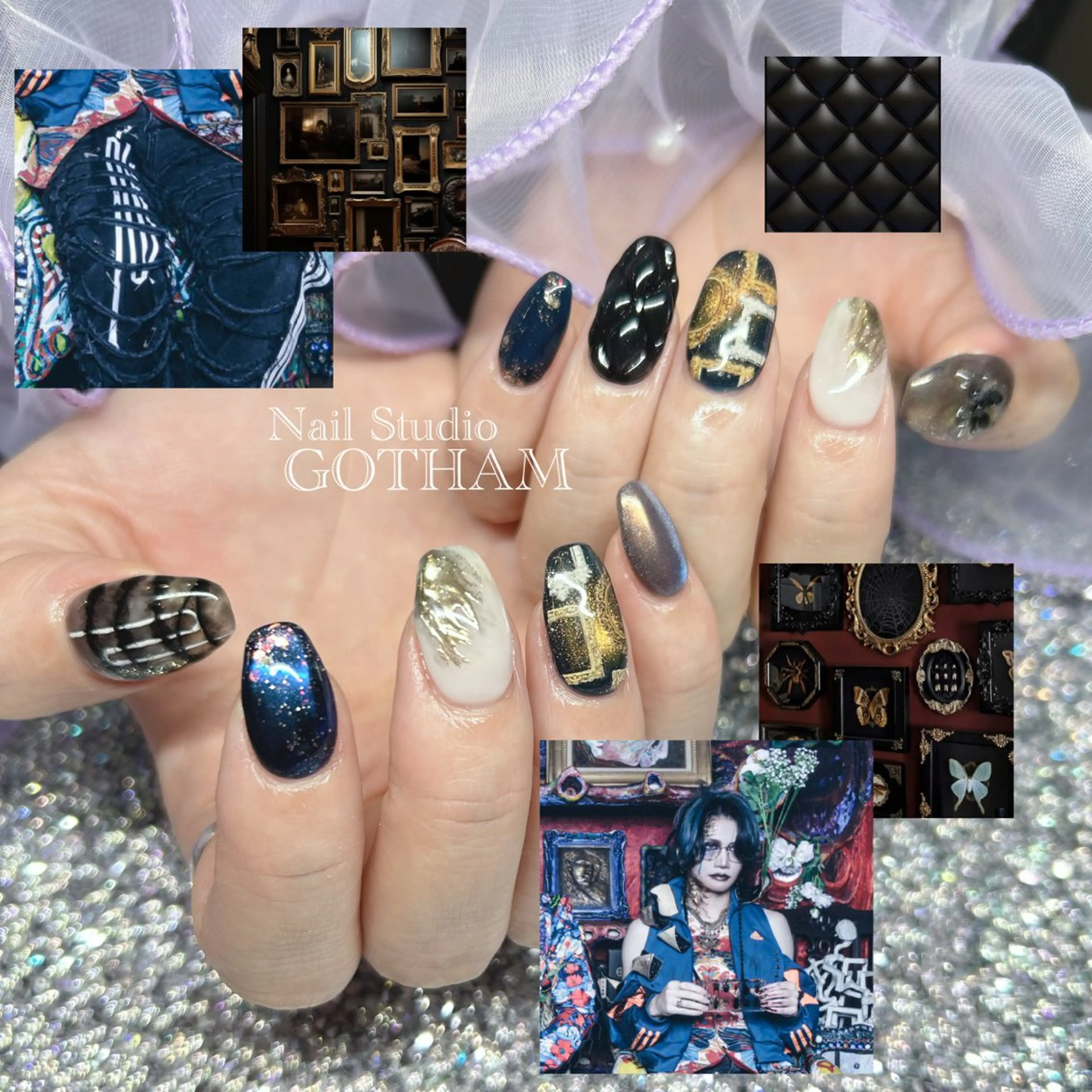ネイル ハンドネイル Nail Studio GOTHAM所属・高円寺駅からすぐ🌈 ネイルGOTHAMのネイルデザイン