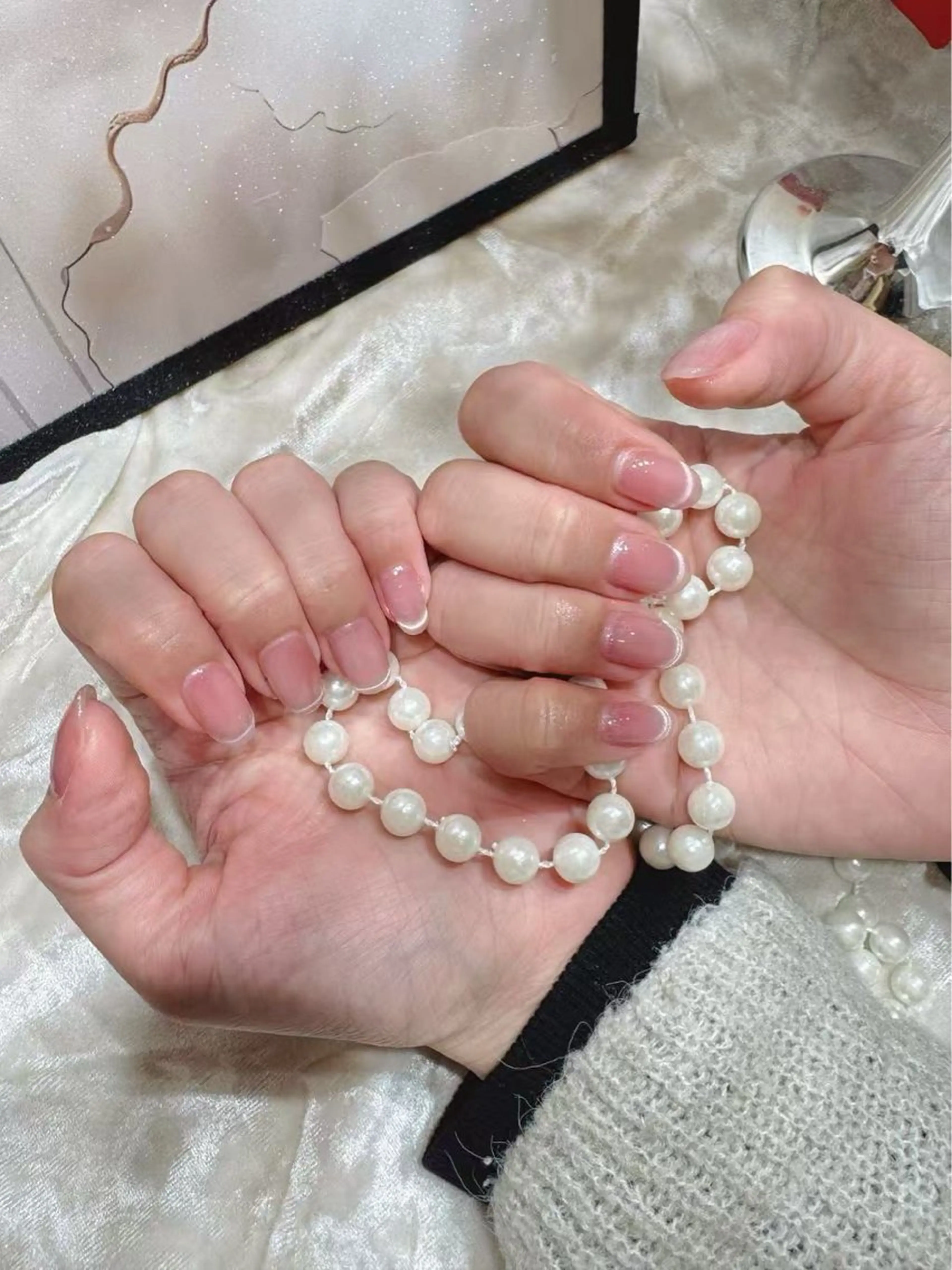 ネイル アートネイル フットネイル ジェルネイル ハート マグネットネイル Babarla　Nail　Salon所属・babarla Nailのネイルデザイン