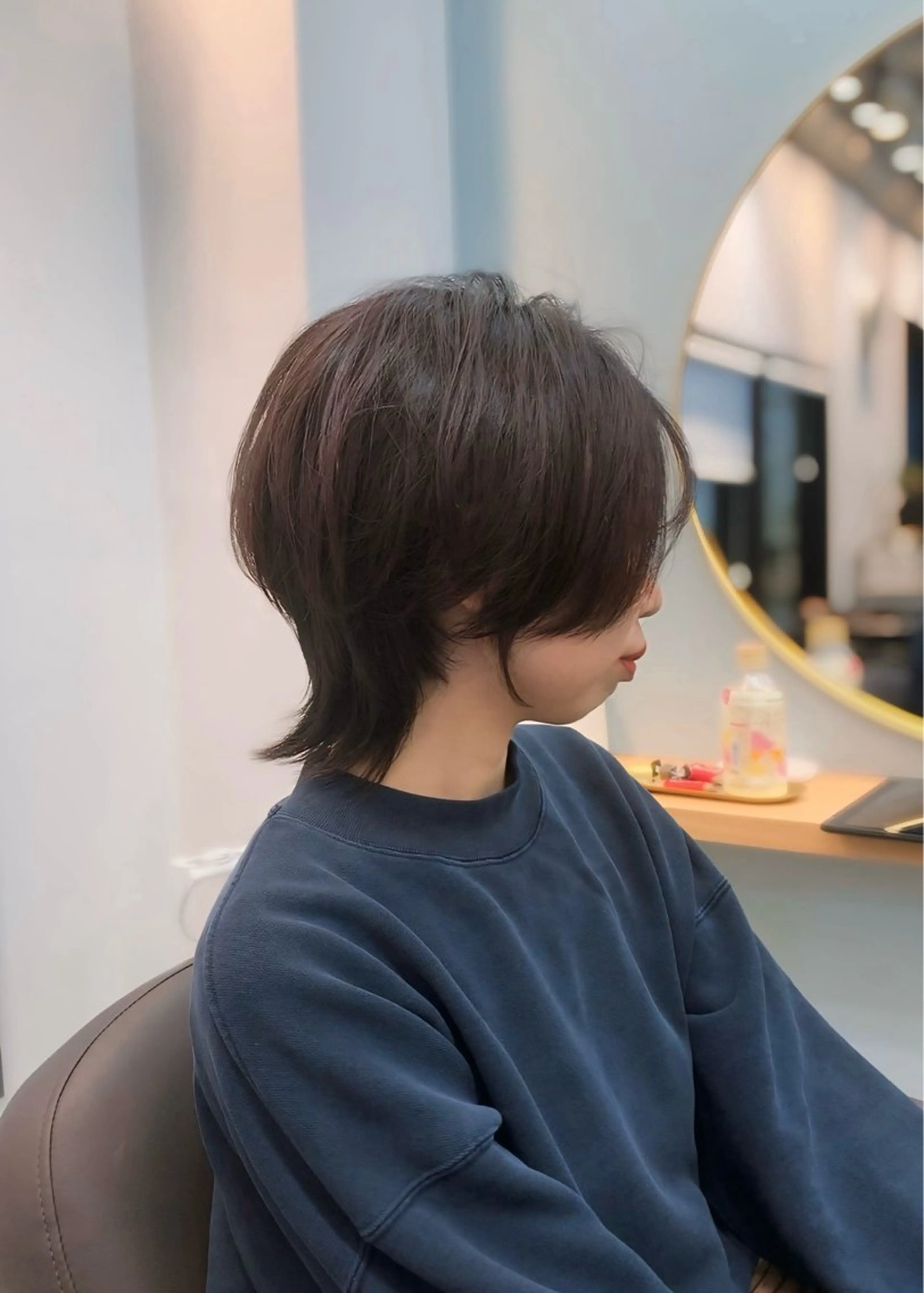 ショート カラー カット ヘアカラー トリートメント 前田 健太のヘアスタイル